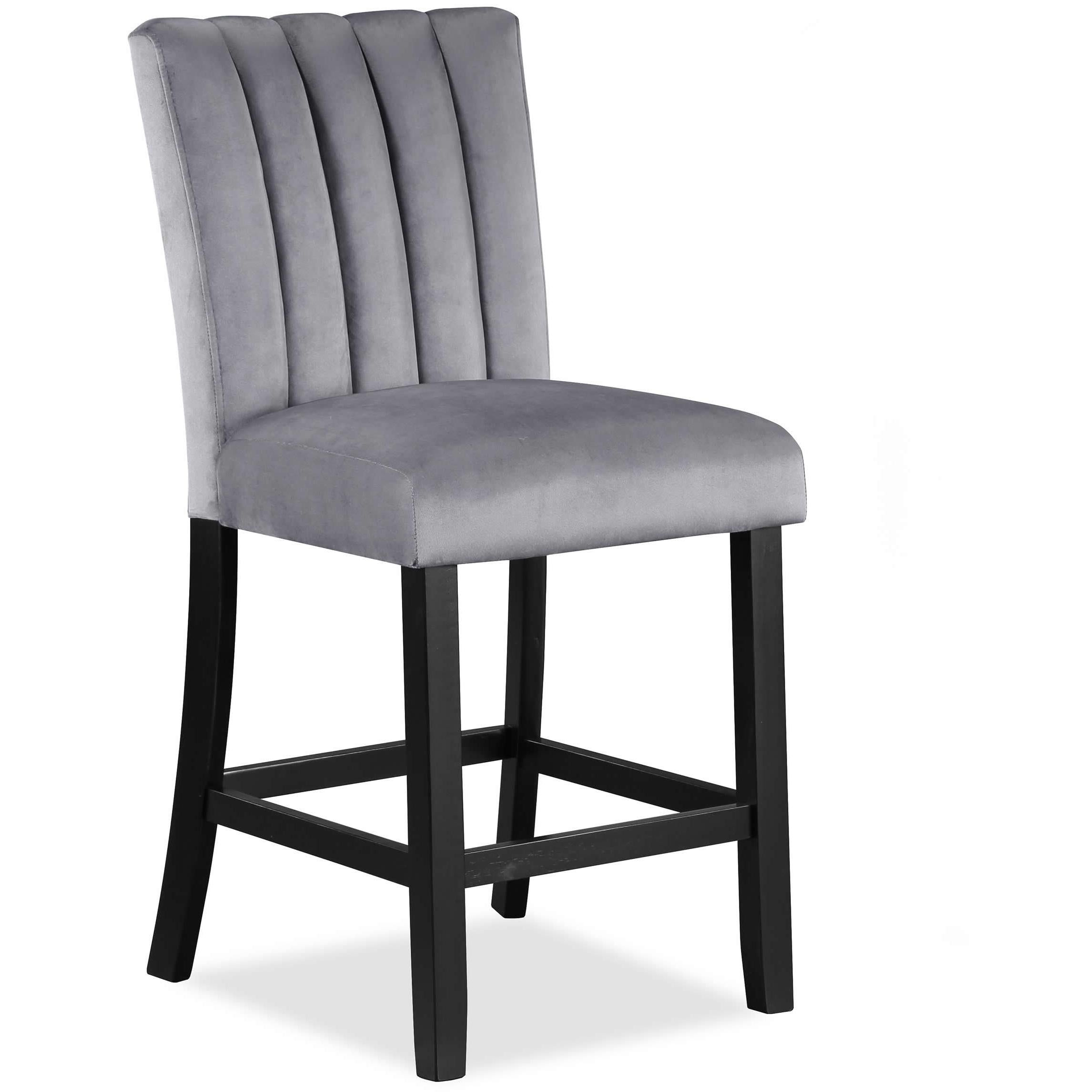 Crown Mark Pascal 2724 6 pc Counter Height Dining Set - Image 3