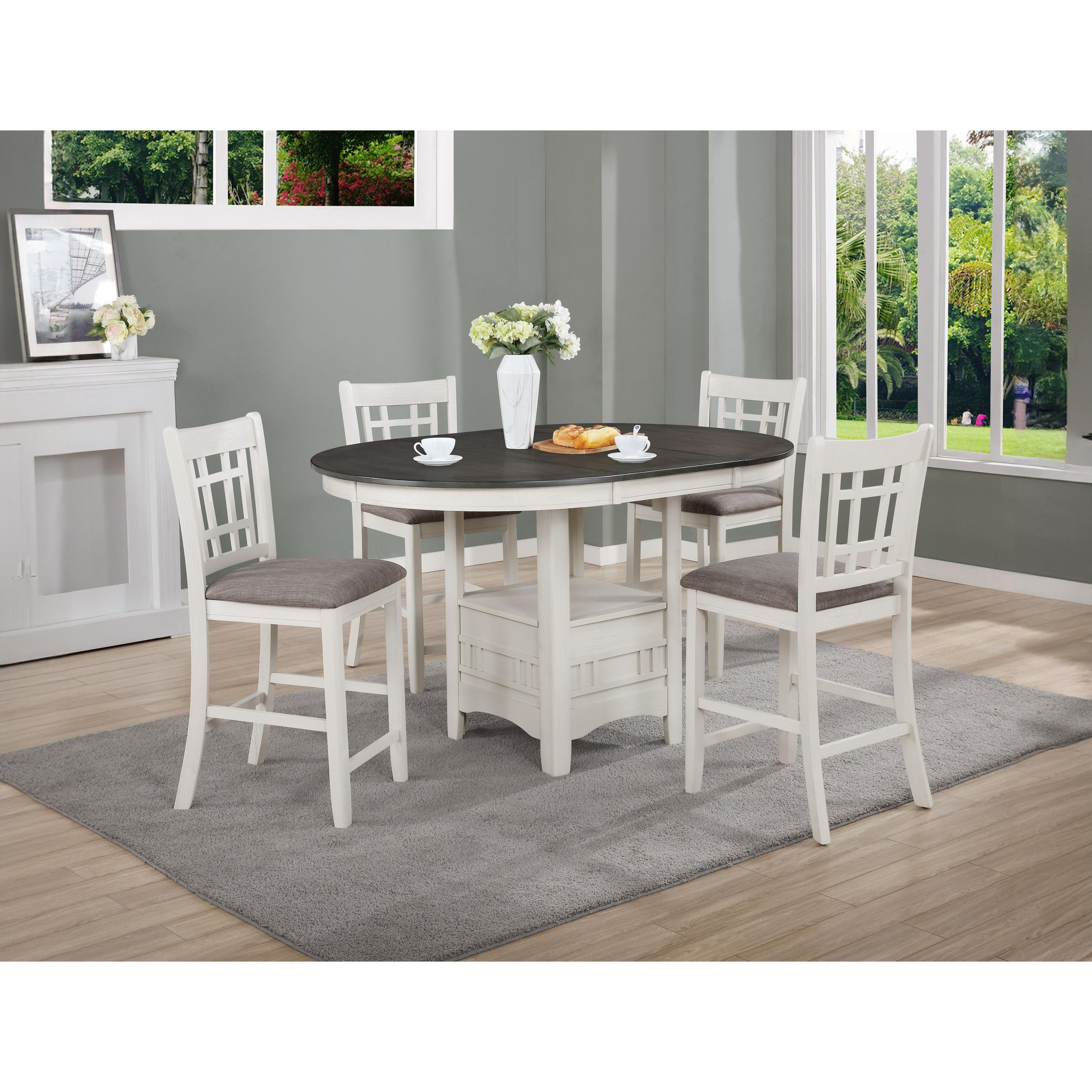 Crown Mark Hartwell 2795CG 5 pc Counter Height Dining Set - Image 1