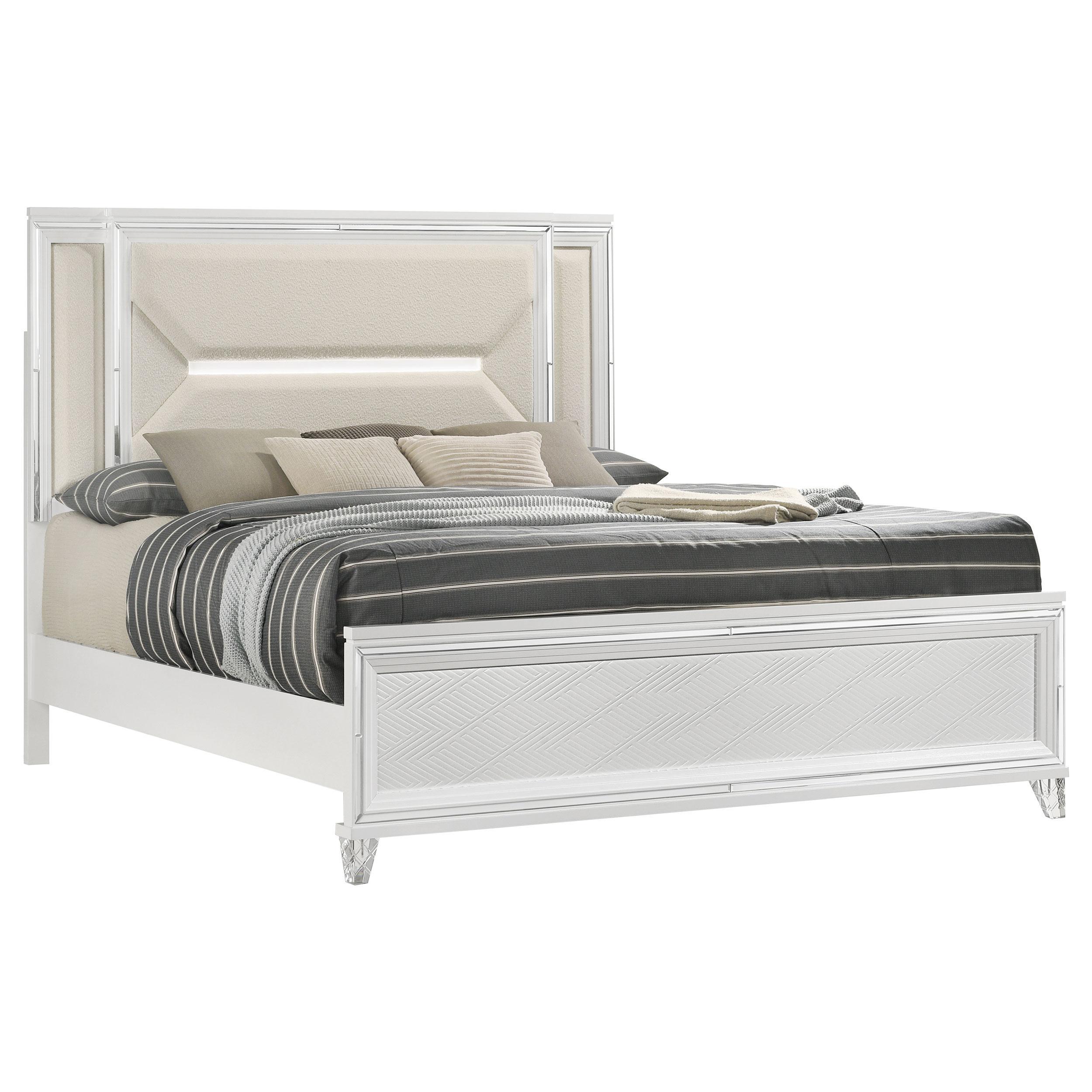 Coaster Furniture Marmore 224961Q-S5 7-piece Queen Panel Bedroom Set - Image 2
