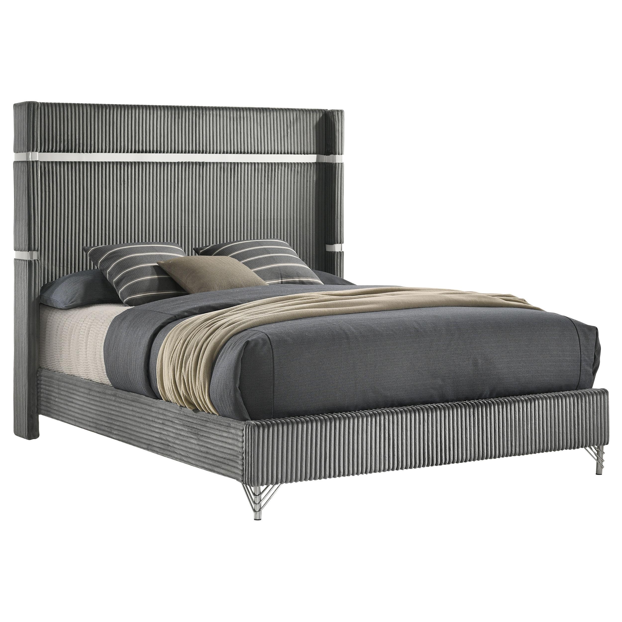 Coaster Furniture Lucia 224991KE-S5 7-piece King Panel Bedroom Set - Image 2