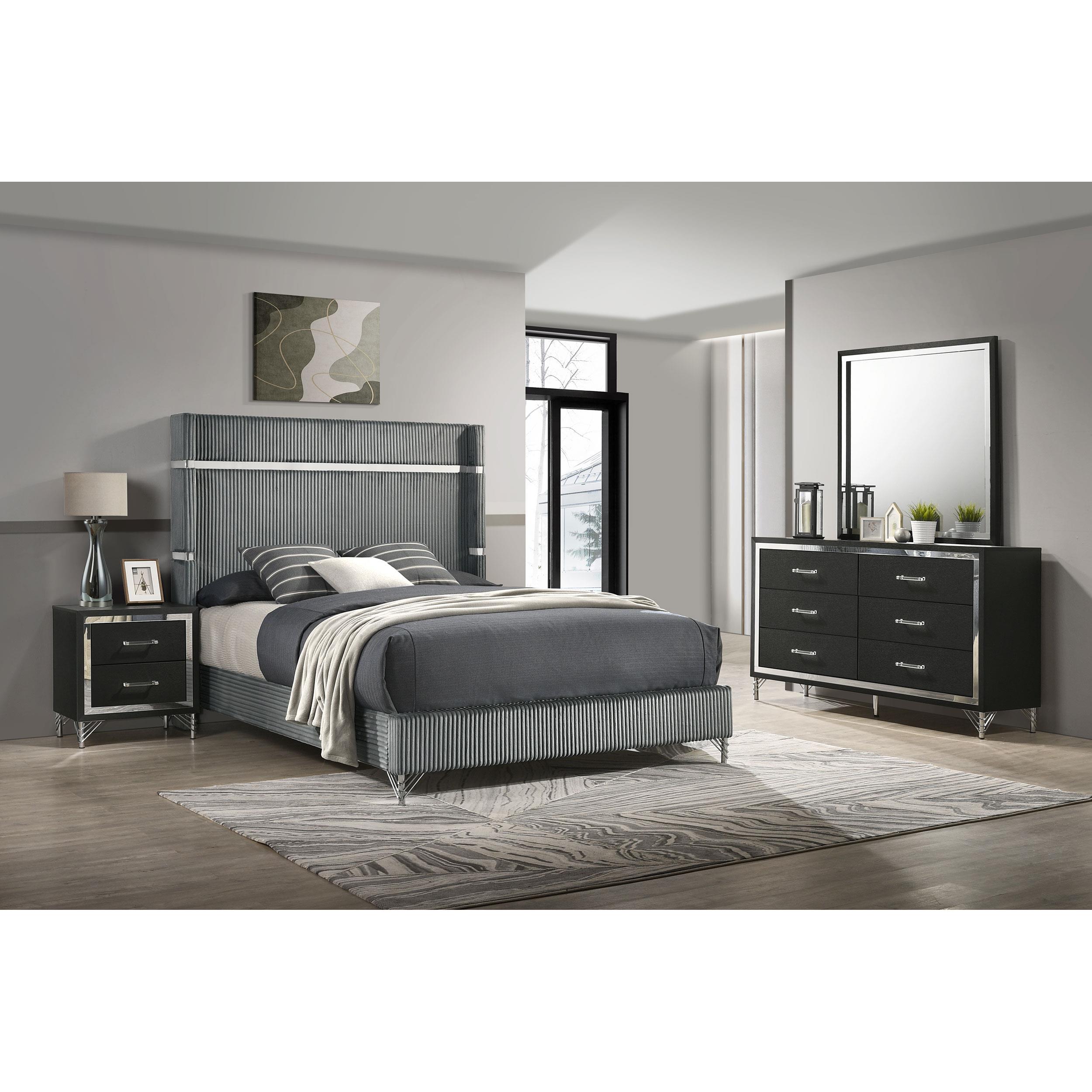 Coaster Furniture Lucia 224991KE-S4 6-piece King Panel Bedroom Set - Image 1