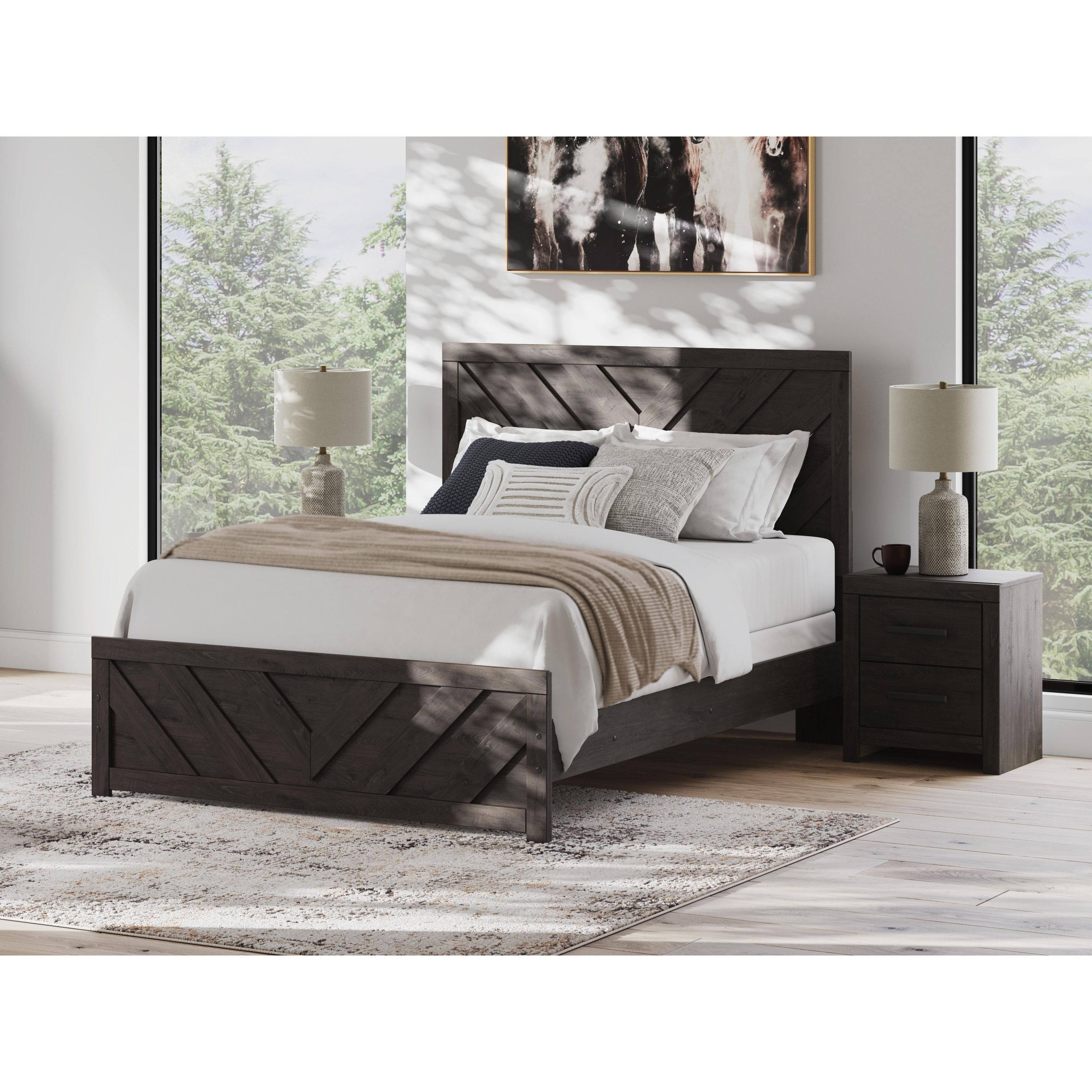 Signature Design by Ashley Prendonea B3789B10 6 pc Queen Panel Bedroom Set - Image 2