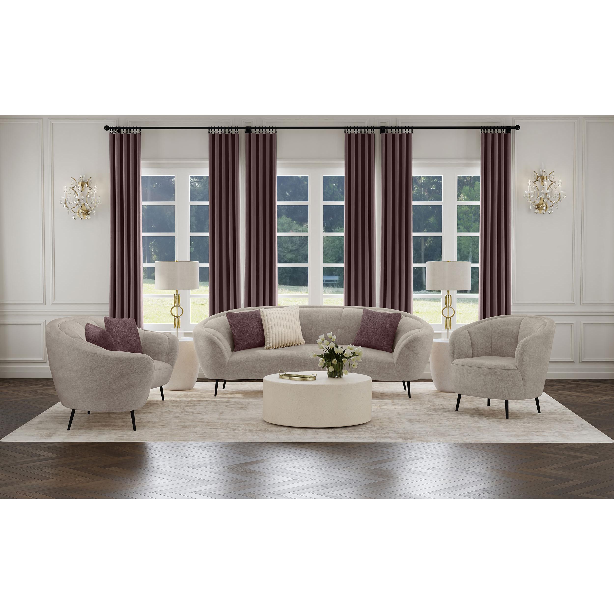 Coaster Furniture Ellorie 504837-S3 3 pc Living Room Set