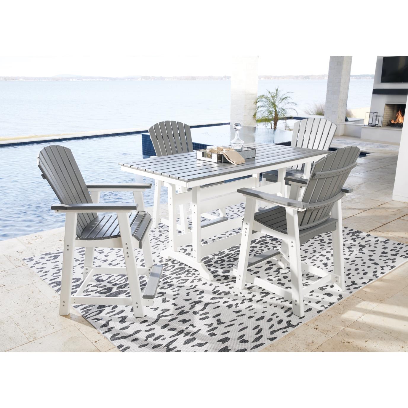 Signature Design by Ashley Transville P210P5 5-piece Outdoor Dining Set