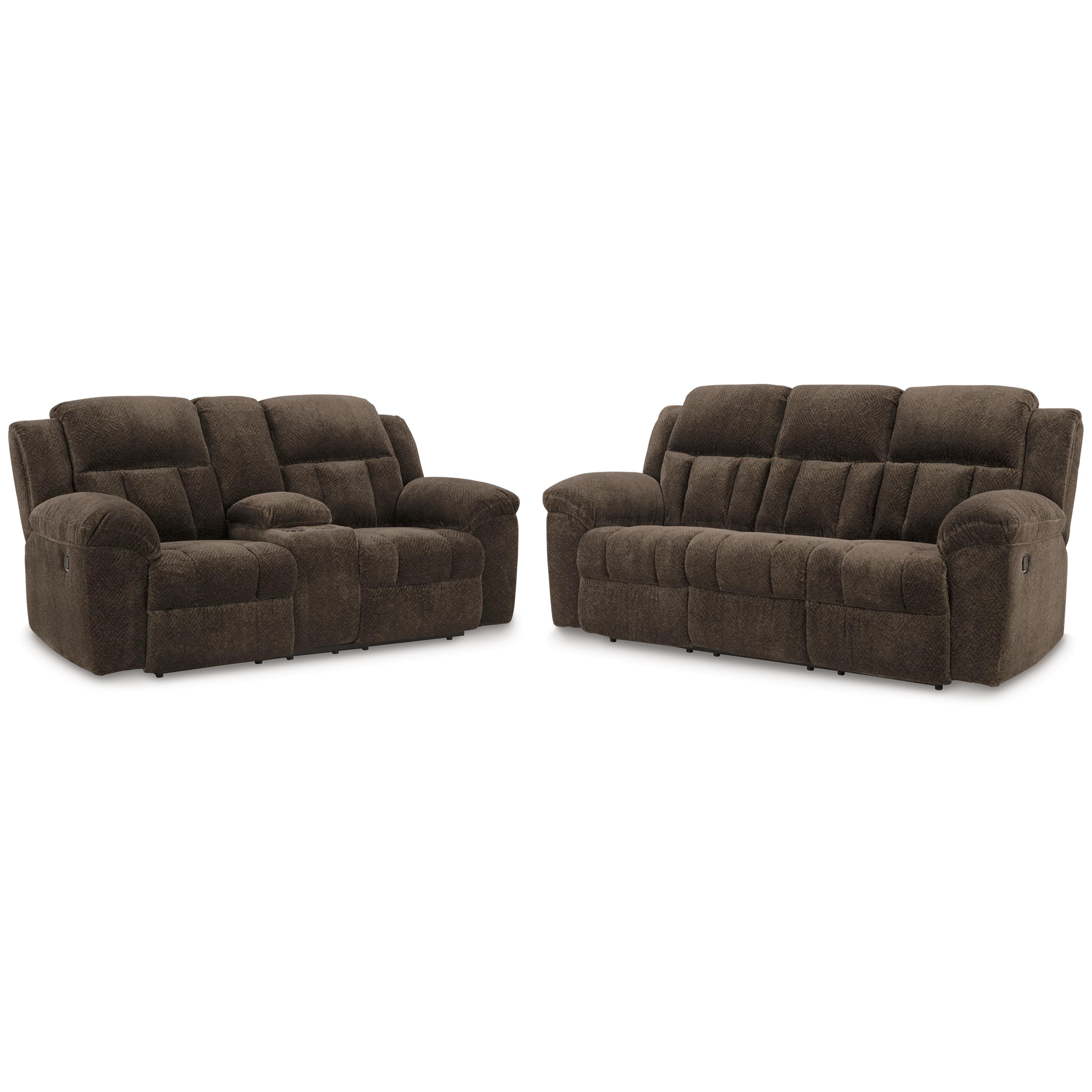Signature Design by Ashley Frohn 37407U1 2 pc Reclining Living Room Set - Image 1
