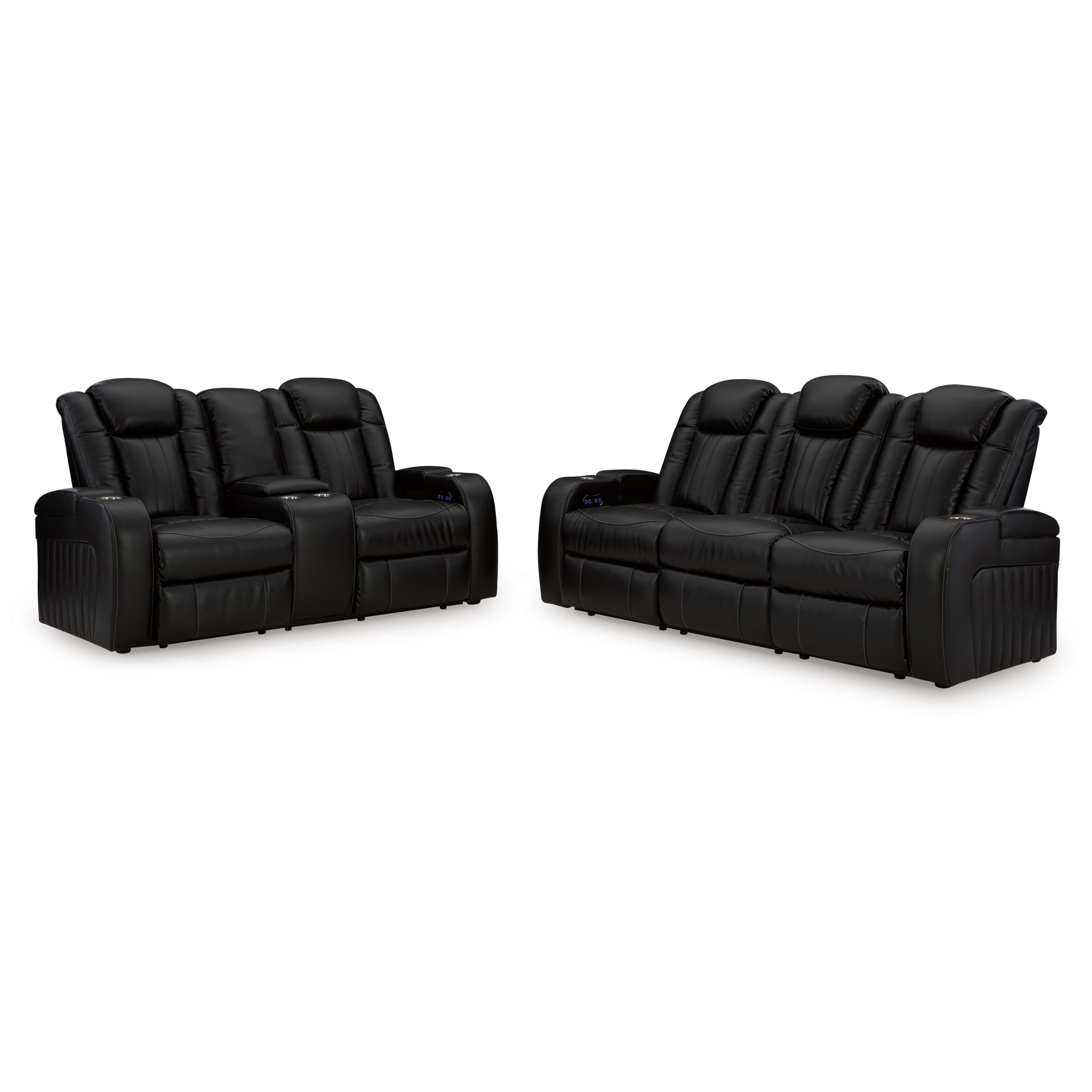 Signature Design by Ashley Caveman 90703U1 2 pc Power Reclining Living Room Set - Image 2