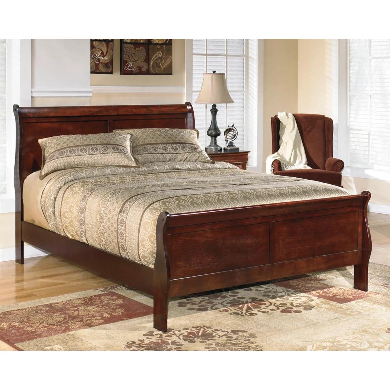 Signature Design by Ashley Alisdair B376B26 6 pc King Sleigh Bedroom Set - Image 3