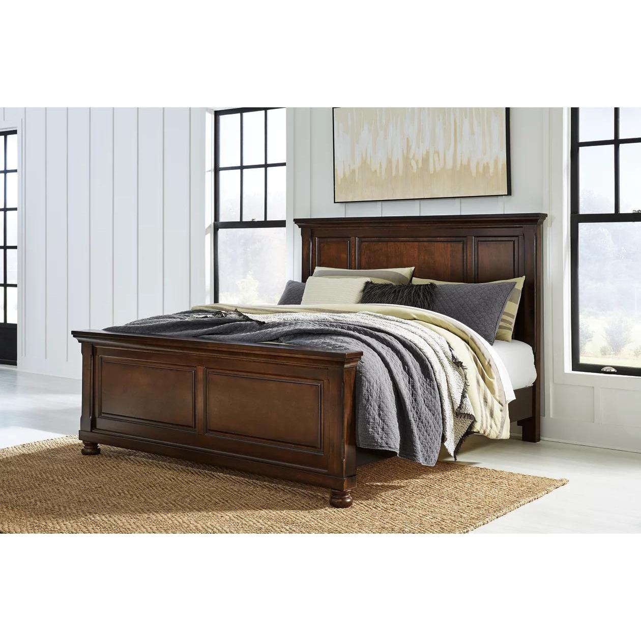 Millennium Porter B697B38 8 pc Queen Panel Bedroom Set - Image 2