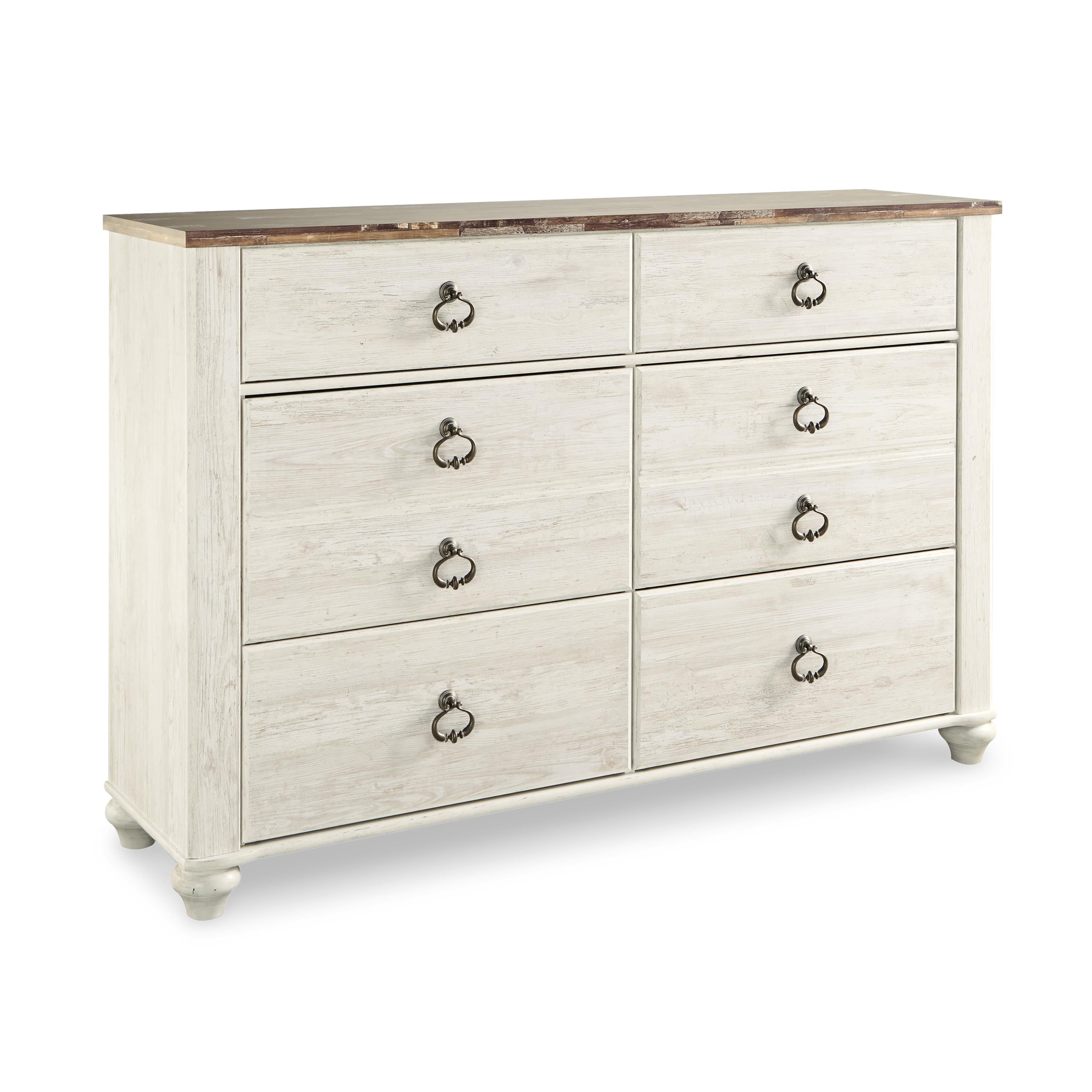 Signature Design by Ashley Willowton 6-Drawer Dresser B267-31 - Image 1