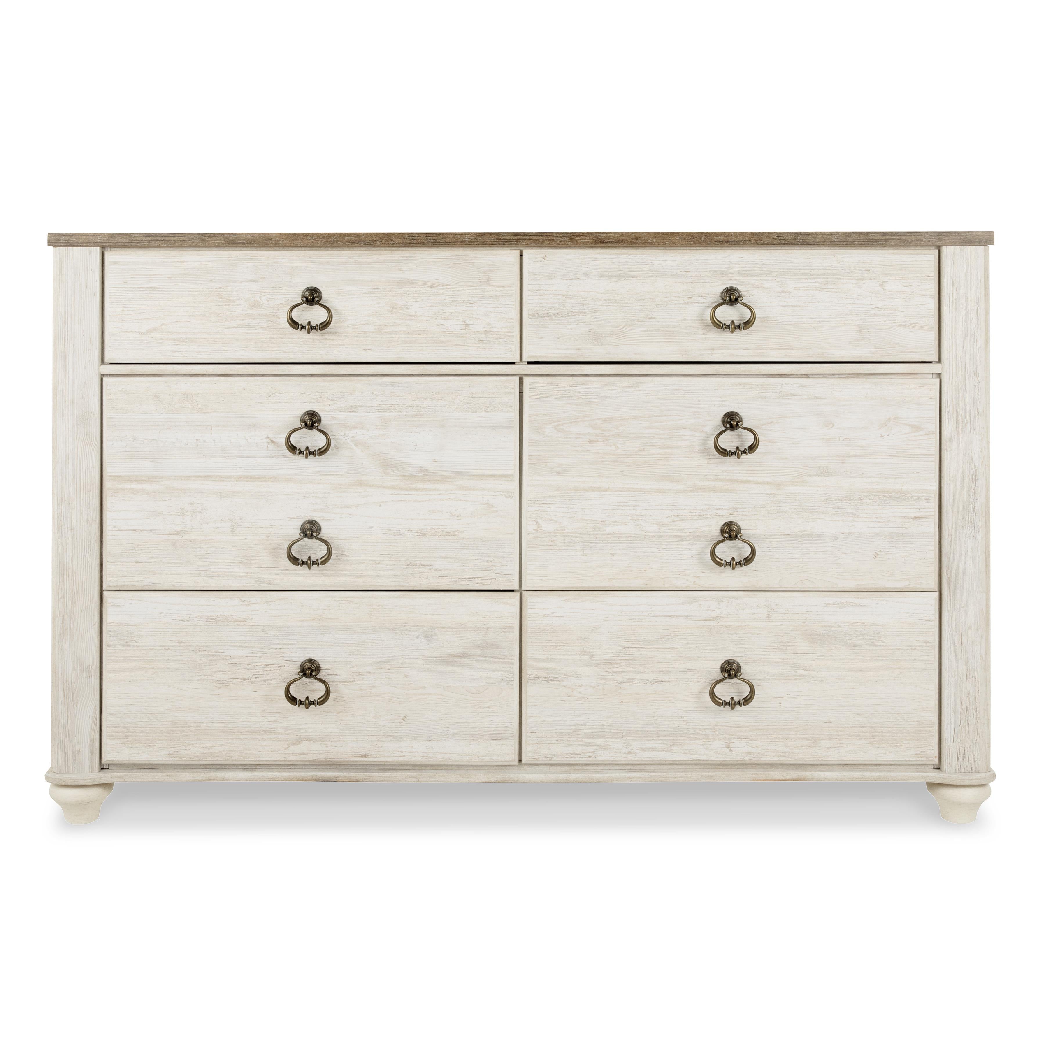 Signature Design by Ashley Willowton 6-Drawer Dresser B267-31 - Image 3