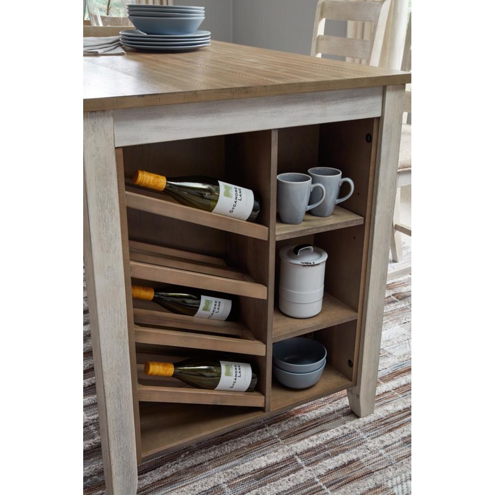 Signature Design by Ashley Skempton D394D6 3 pc Counter Height Dining Set - Image 3