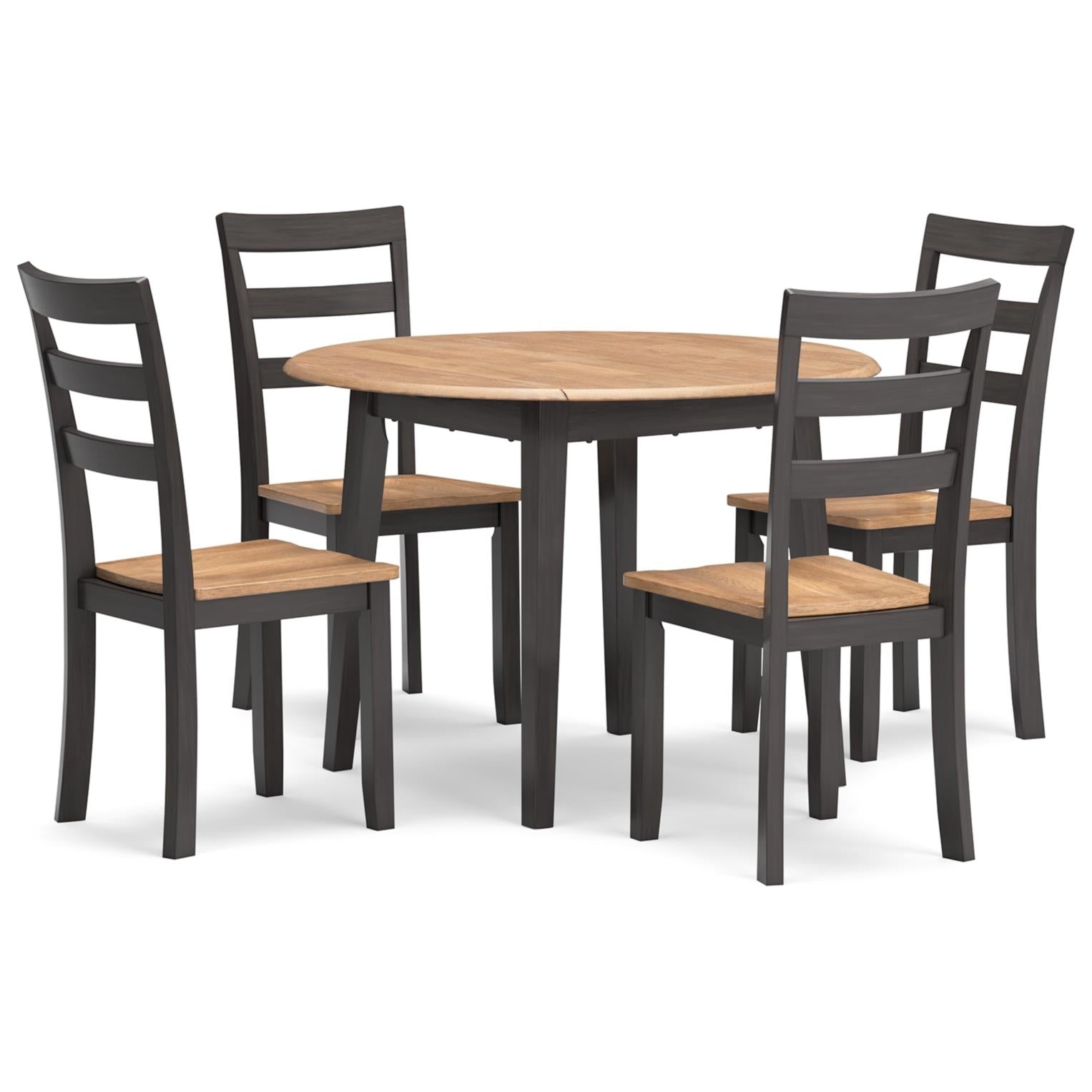 Signature Design by Ashley Gesthaven D396D1 5 pc Dining Set - Image 1