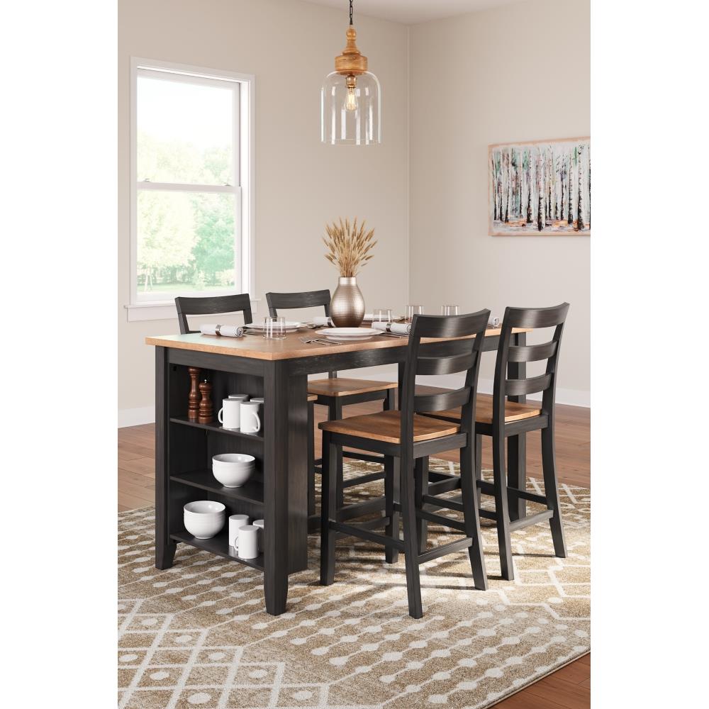 Signature Design by Ashley Gesthaven D396D2 5 pc Counter Height Dining Set - Image 2
