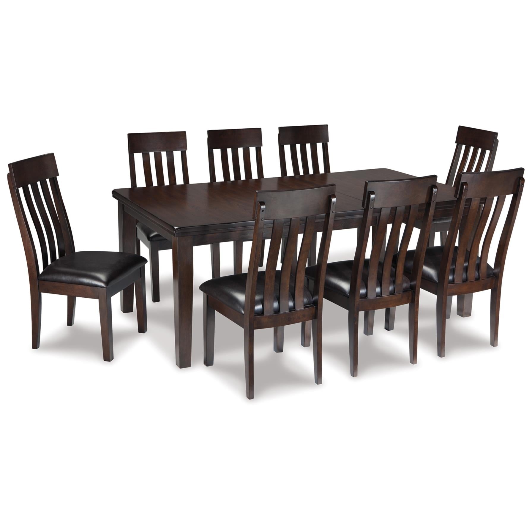 Signature Design by Ashley Haddigan D596D4 9 pc Dining Set - Image 1