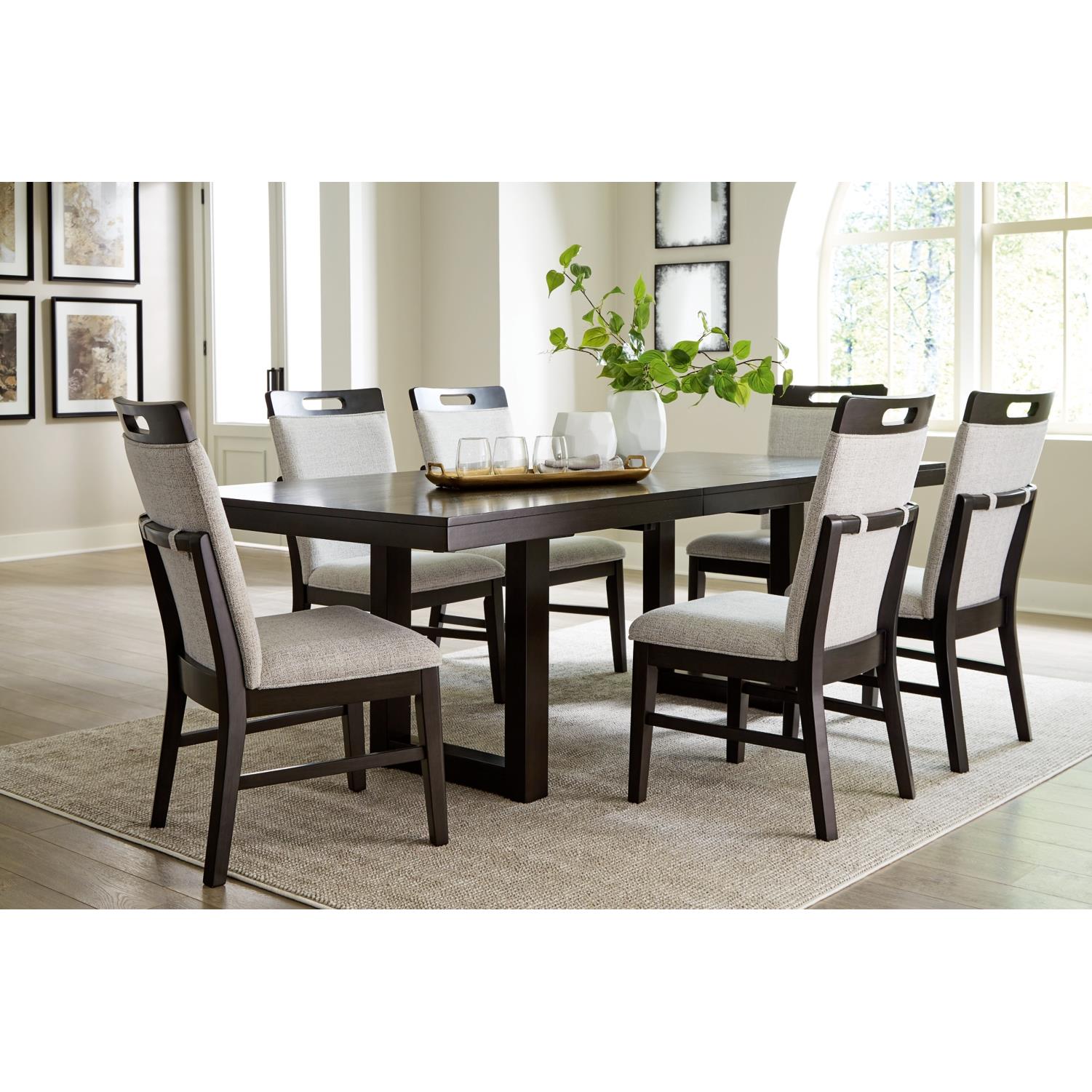 Signature Design by Ashley Neymorton D618D2 7 pc Dining Set - Image 3