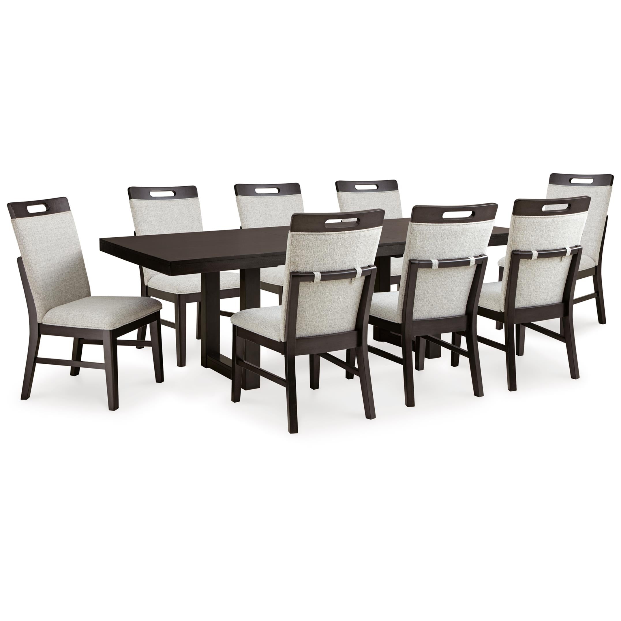 Signature Design by Ashley Neymorton D618D3 9 pc Dining Set