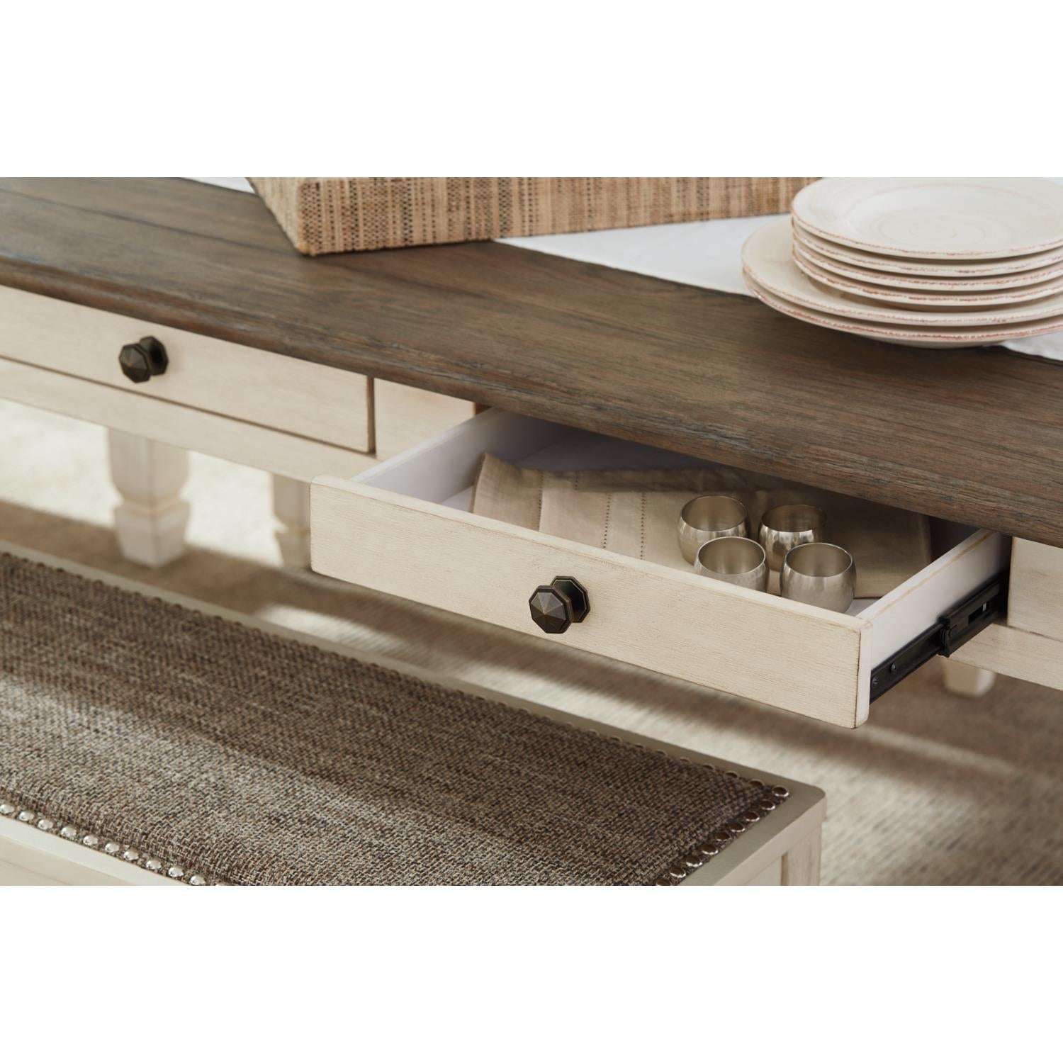 Signature Design by Ashley Bolanburg D647D7 5 pc Dining Set - Image 3