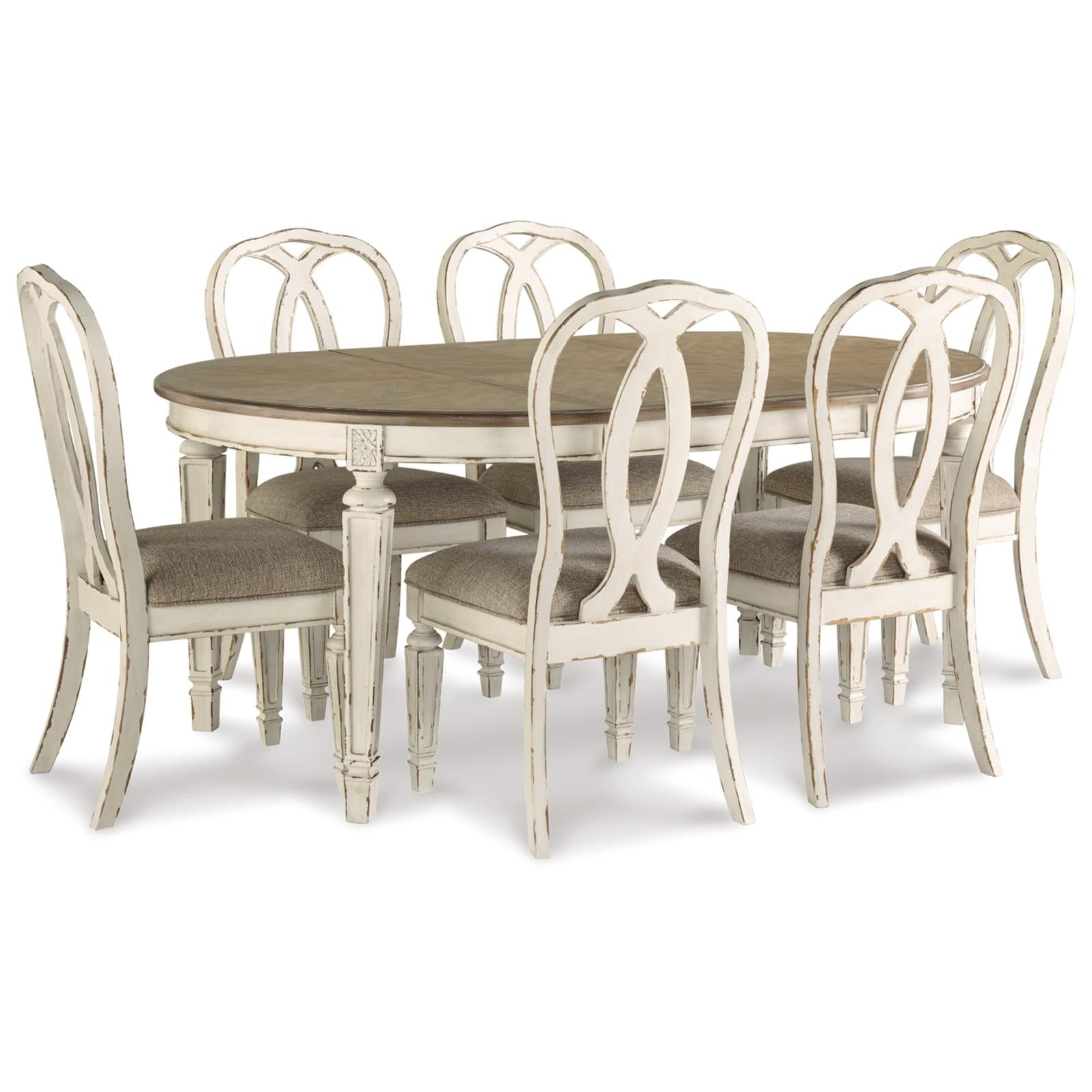 Signature Design by Ashley Realyn D743D13 7 pc Dining Set - Image 1