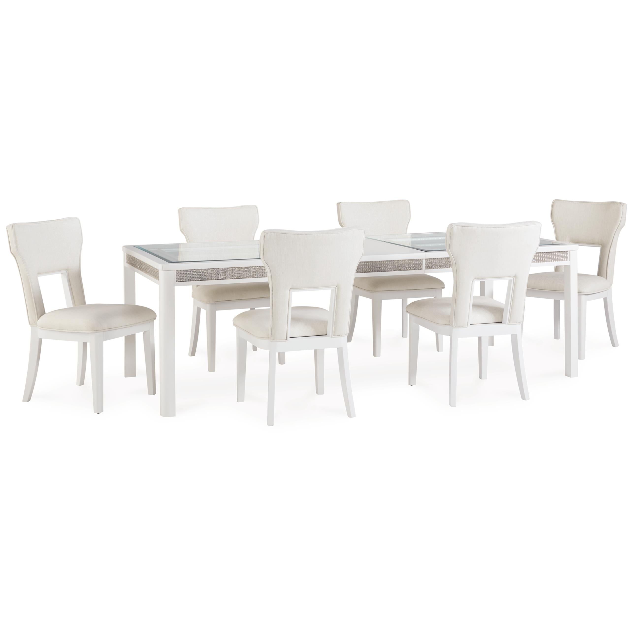 Signature Design by Ashley Chalanna D822D2 7 pc Dining Set - Image 2