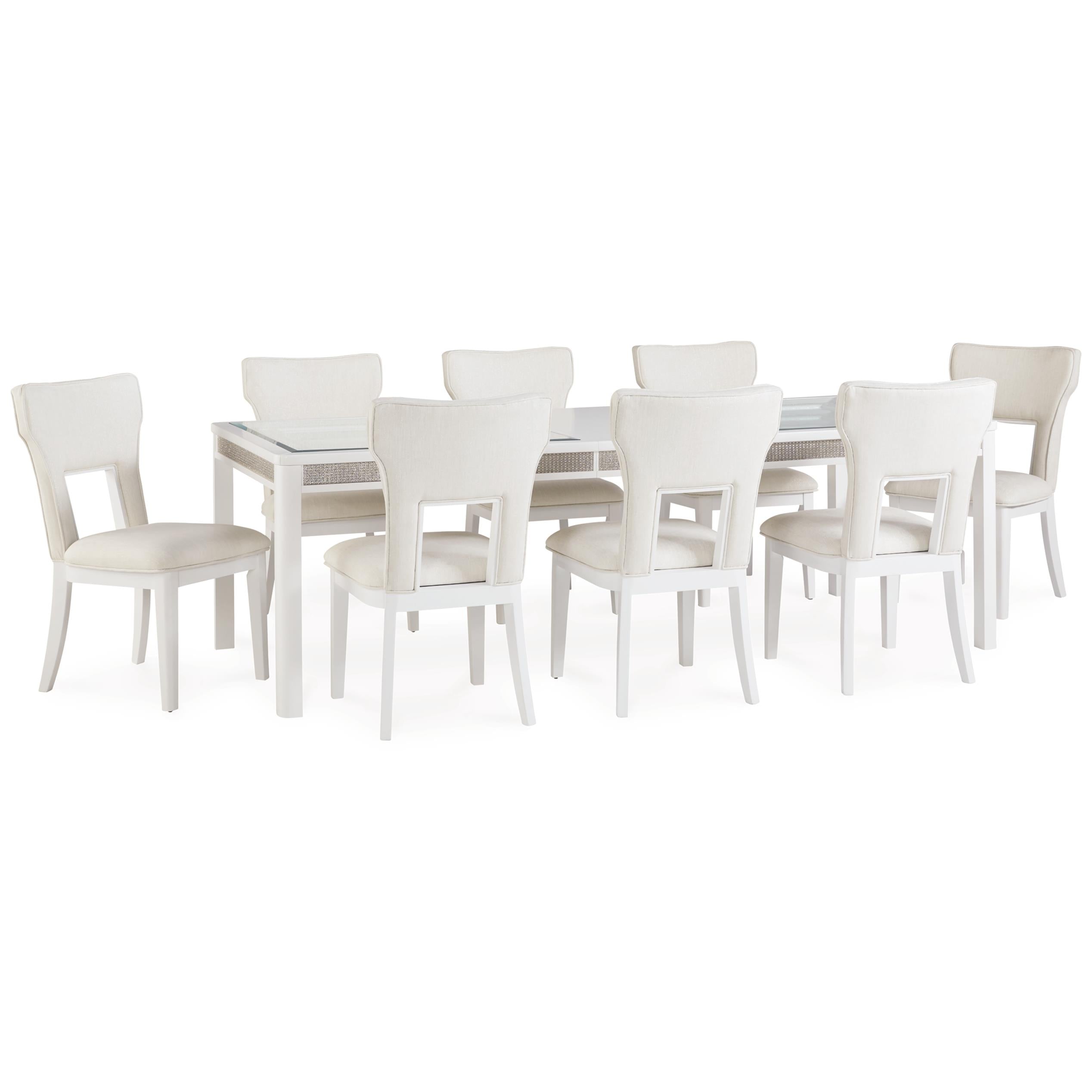 Signature Design by Ashley Chalanna D822D3 9 pc Dining Set - Image 2