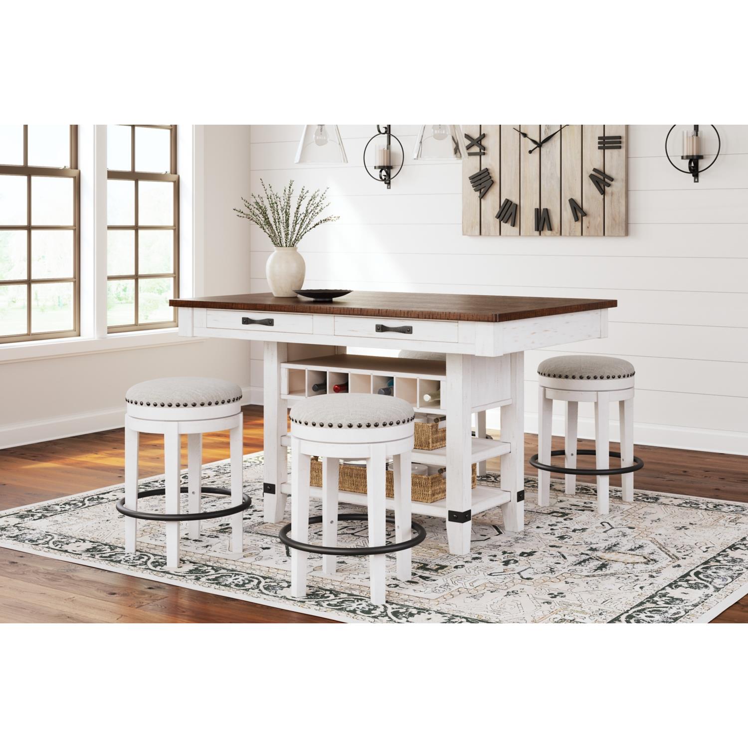 Signature Design by Ashley Valebeck D546D10 5 pc Counter Height Dining Set - Image 1