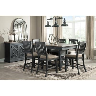 Signature Design by Ashley Tyler Creek D736D5 7 pc Counter Height Dining Set - Image 3