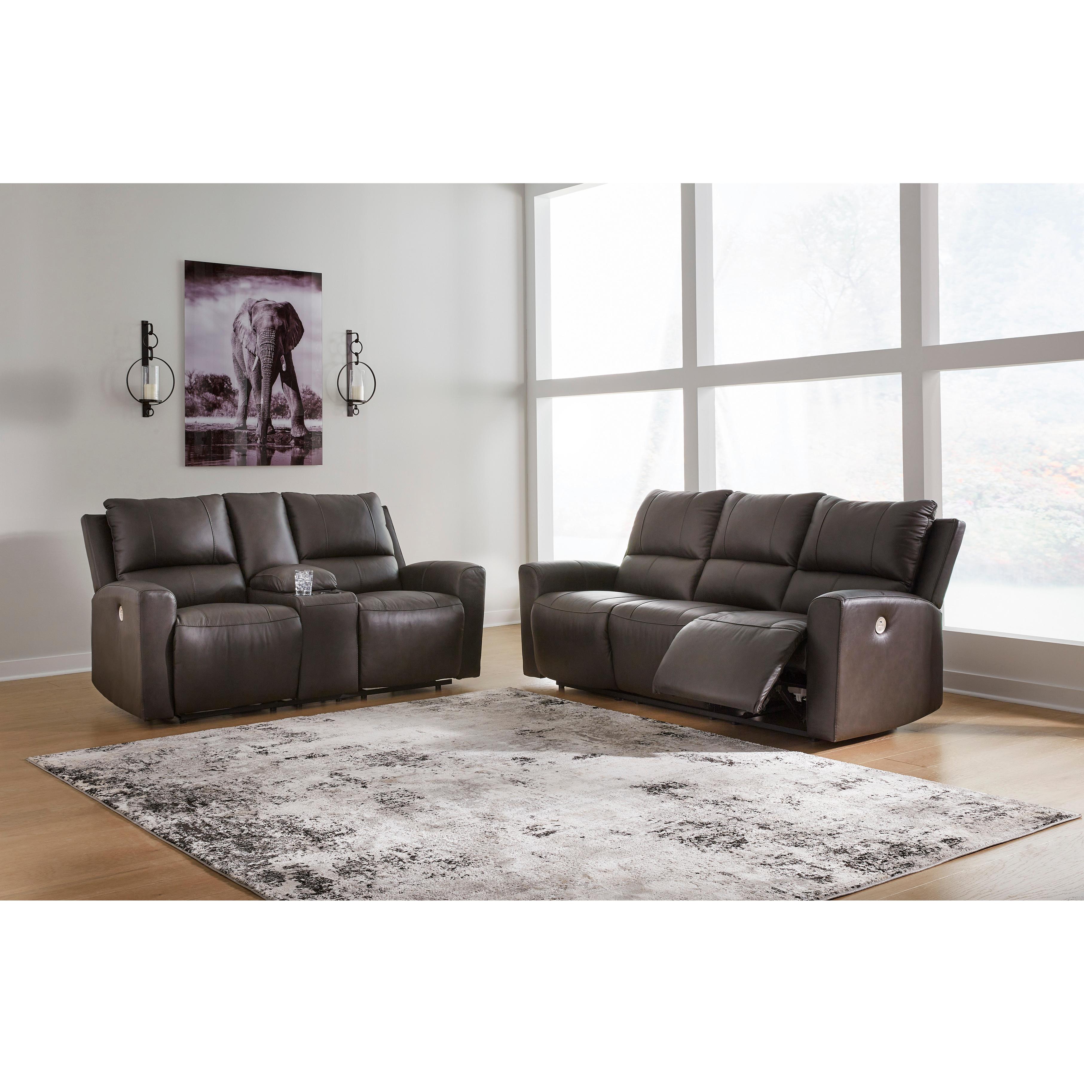 Signature Design by Ashley Boxmere U13100U1 2 pc Power Reclining Living Room Set - Image 2
