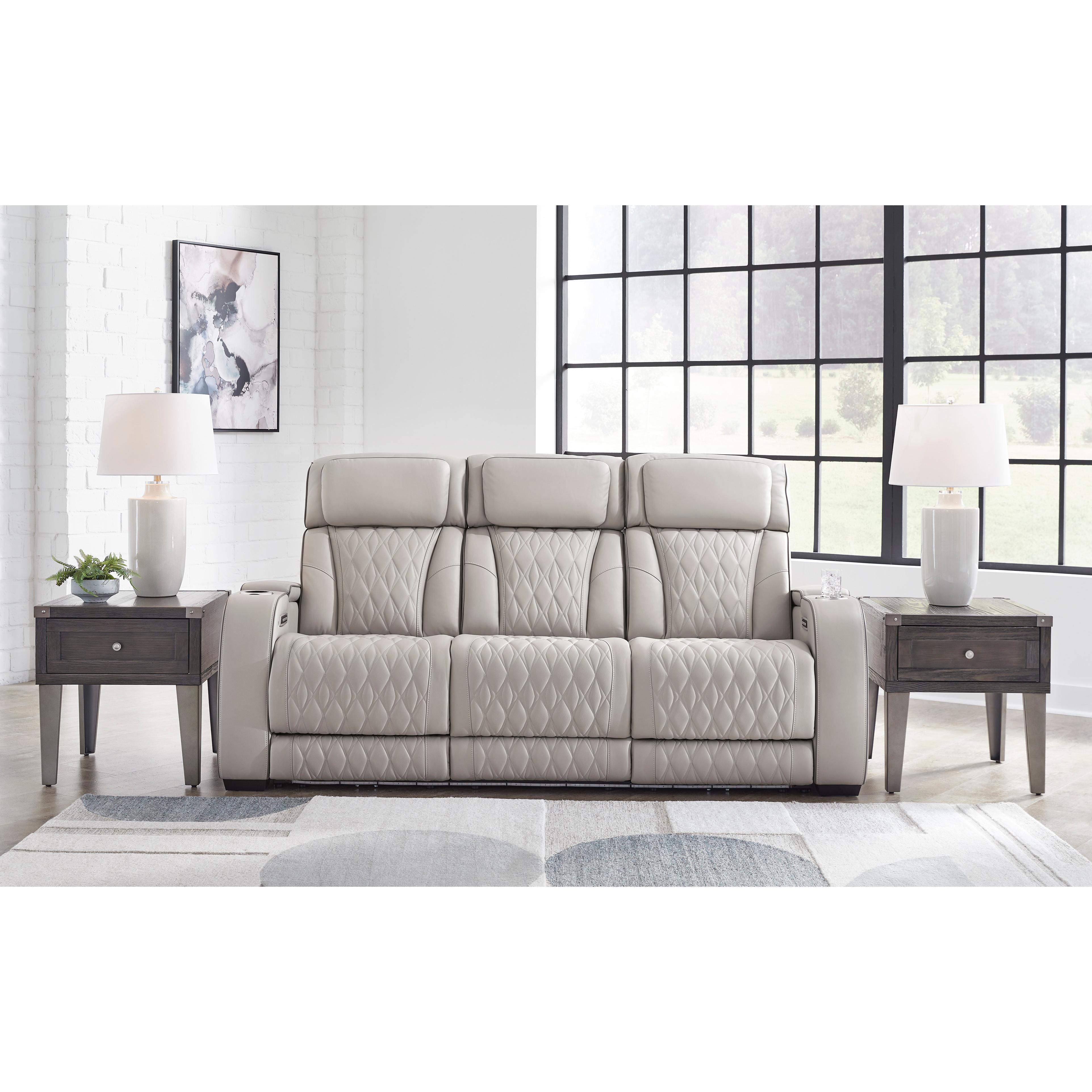 Signature Design by Ashley Boyington U27105U1 2 pc Power Reclining Living Room Set - Image 3