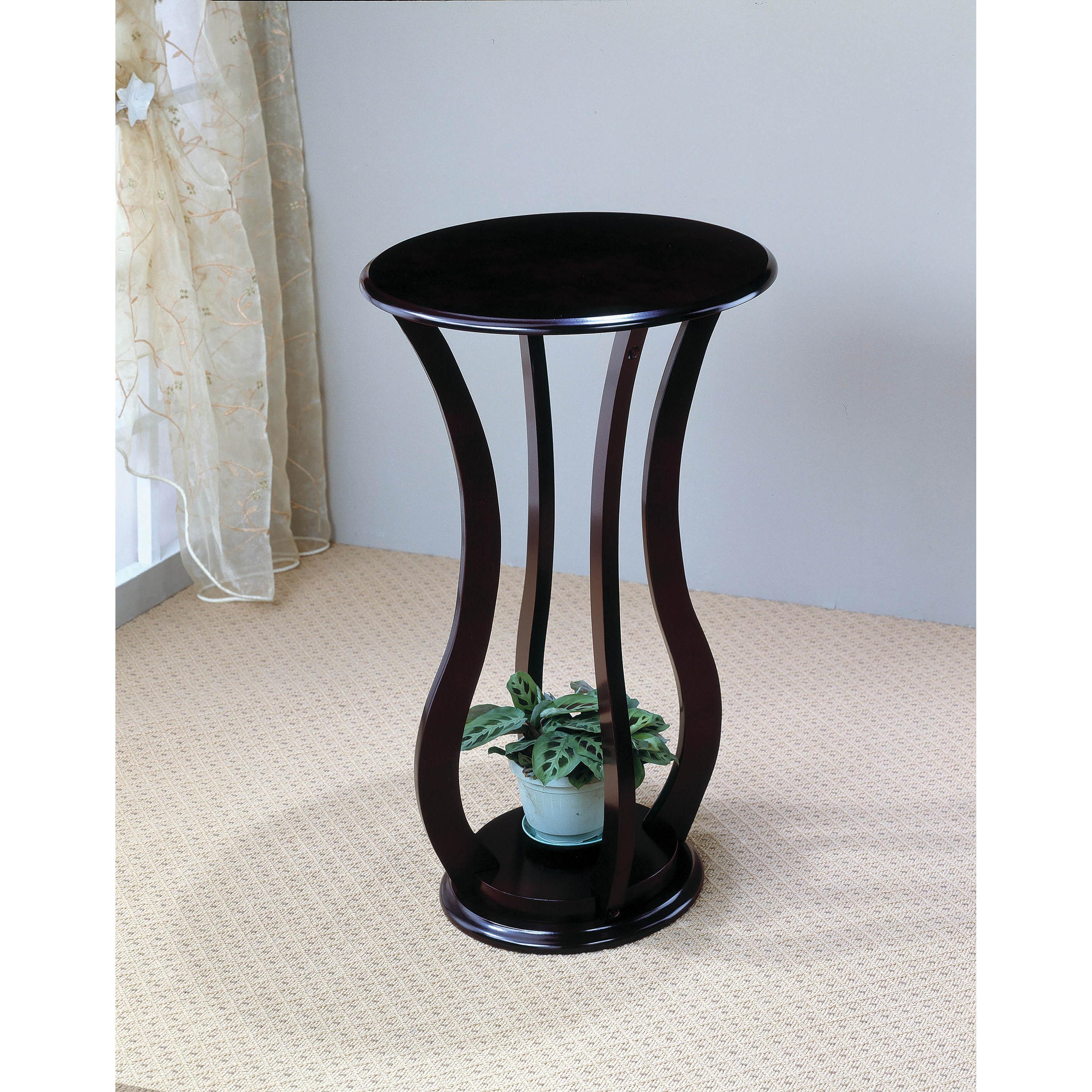 Coaster Furniture Elton 900934 Round Wood Top Accent Side Table - Cherry - Image 1