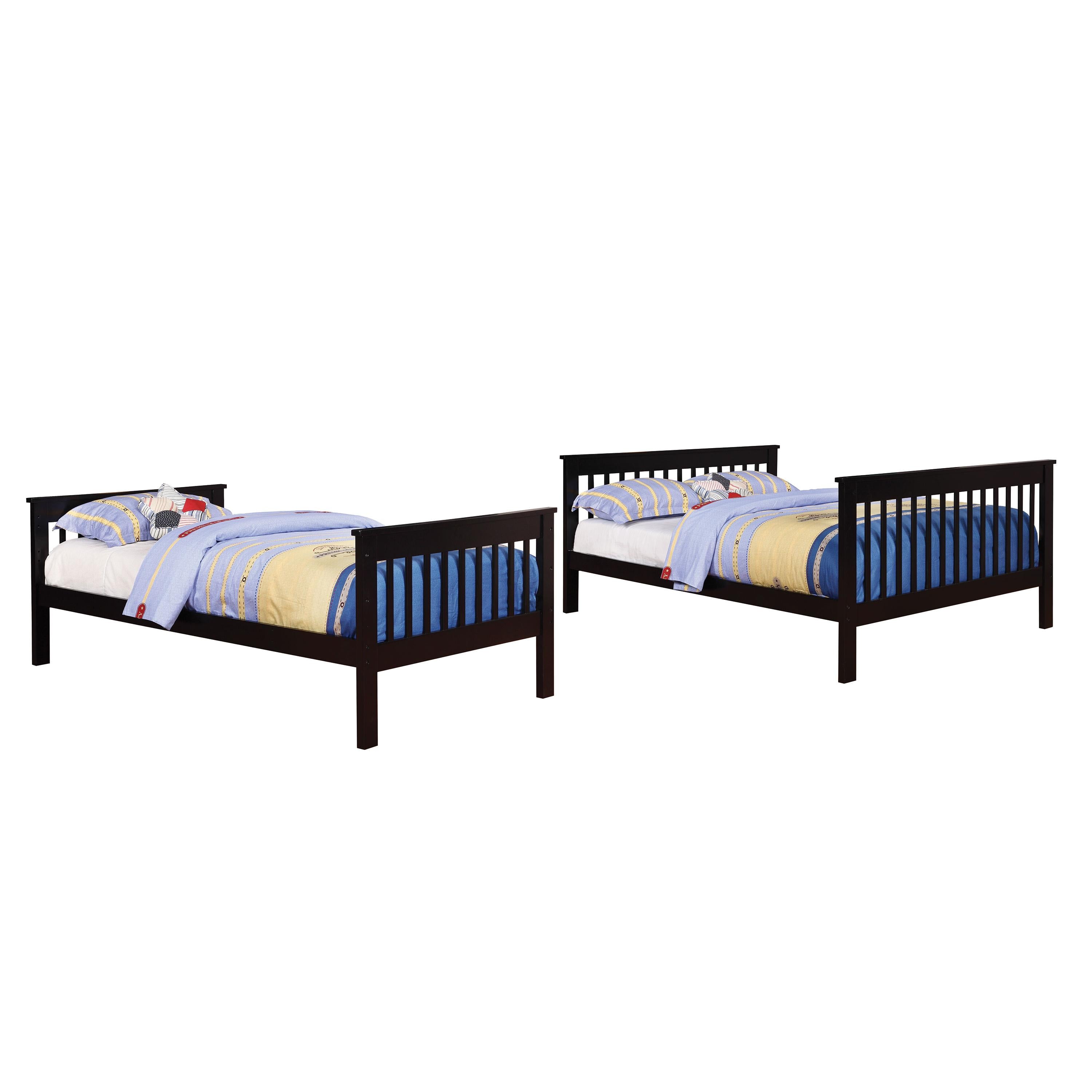 Coaster Furniture Chapman 460259 Wood Twin Over Full Bunk Bed - Black - Image 2