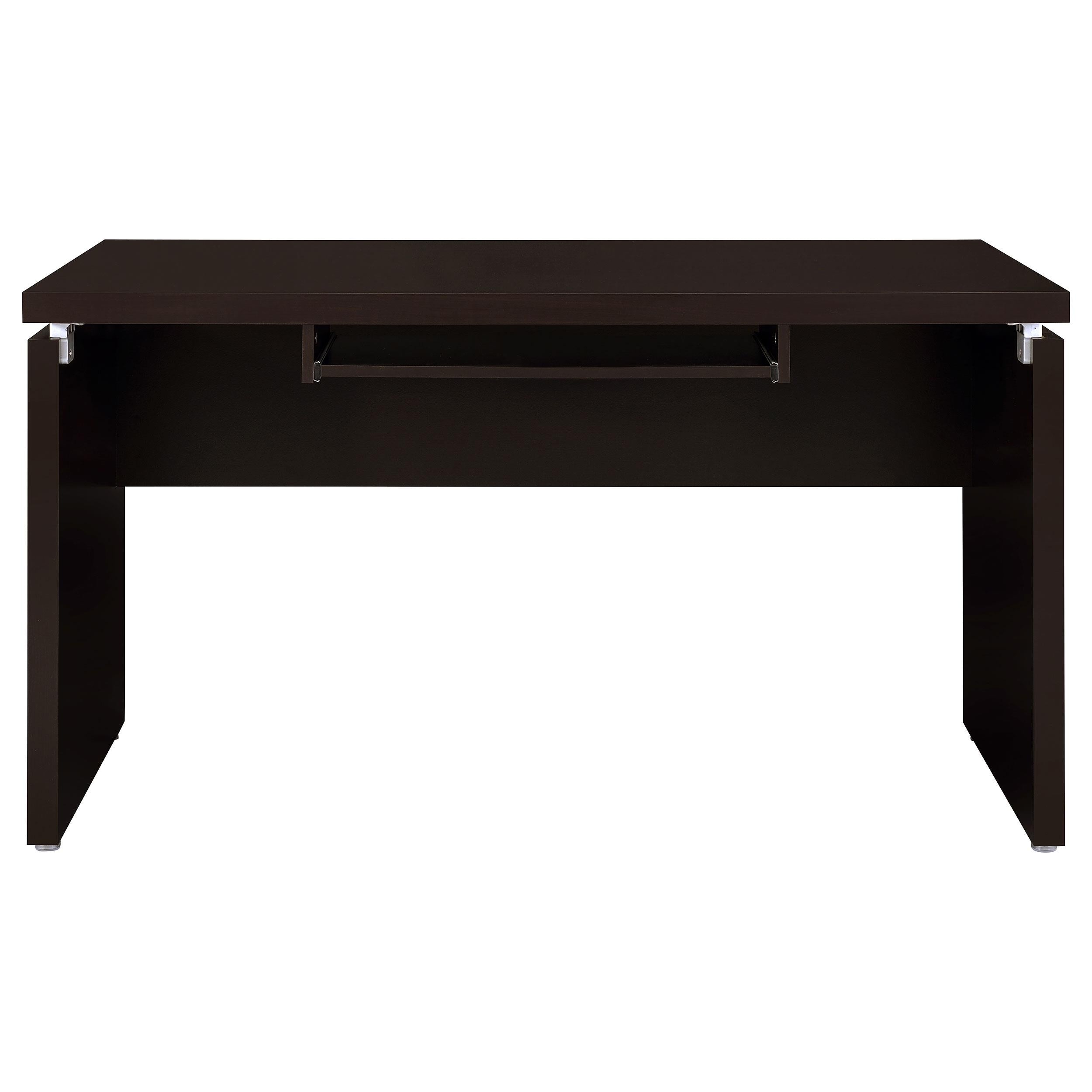 Coaster Furniture Skylar 800891 55-inch Computer Desk with Keyboard Drawer - Cappuccino - Image 3