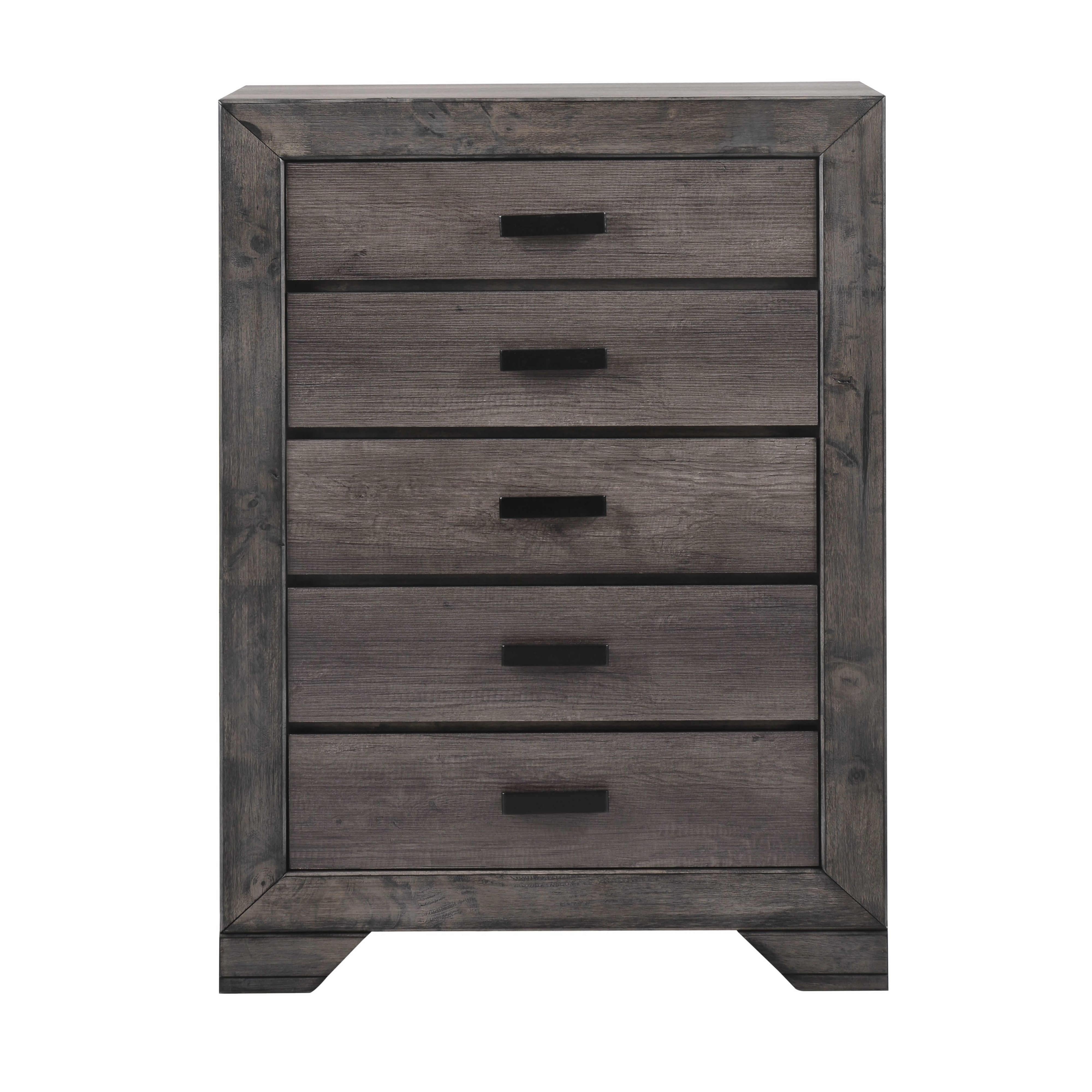 Elements International Nathan 5-Drawer Chest NH100CH - Image 2