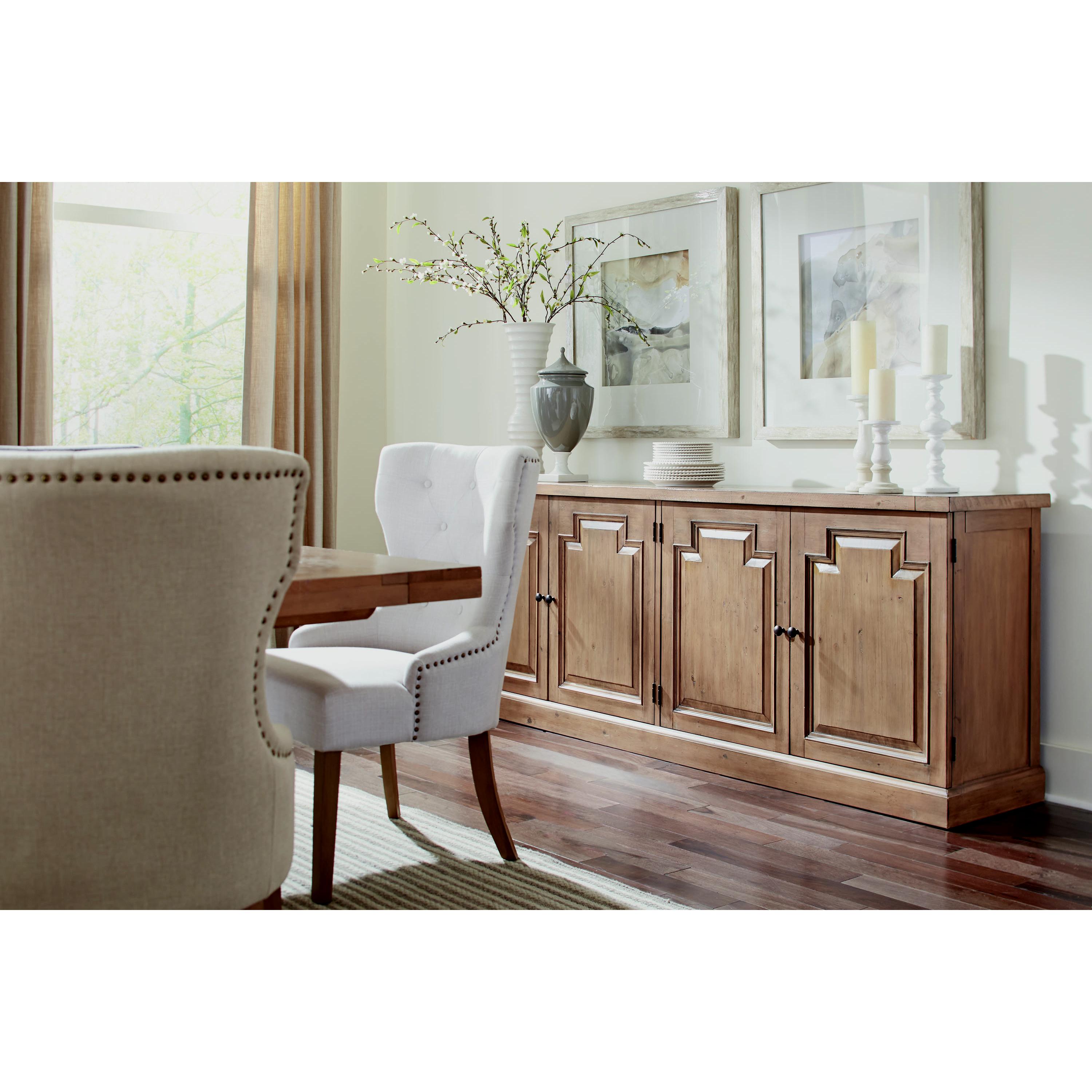 Coaster Furniture Florence 180205 4-door Dining Sideboard Buffet Cabinet - Rustic Honey - Image 3