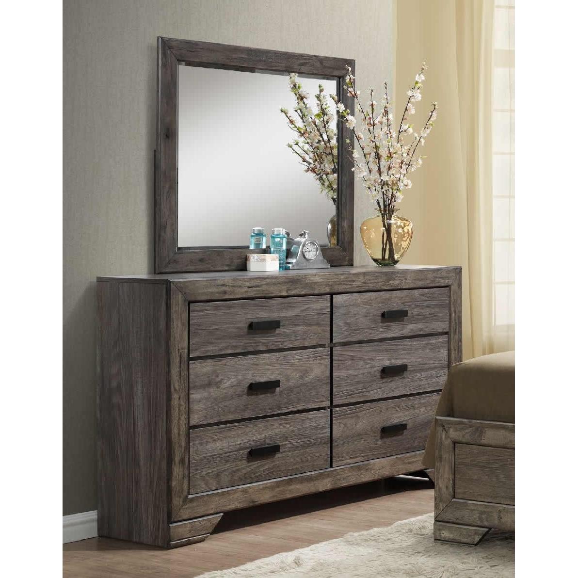 Elements International Nathan Dresser Mirror NH100MR - Image 3