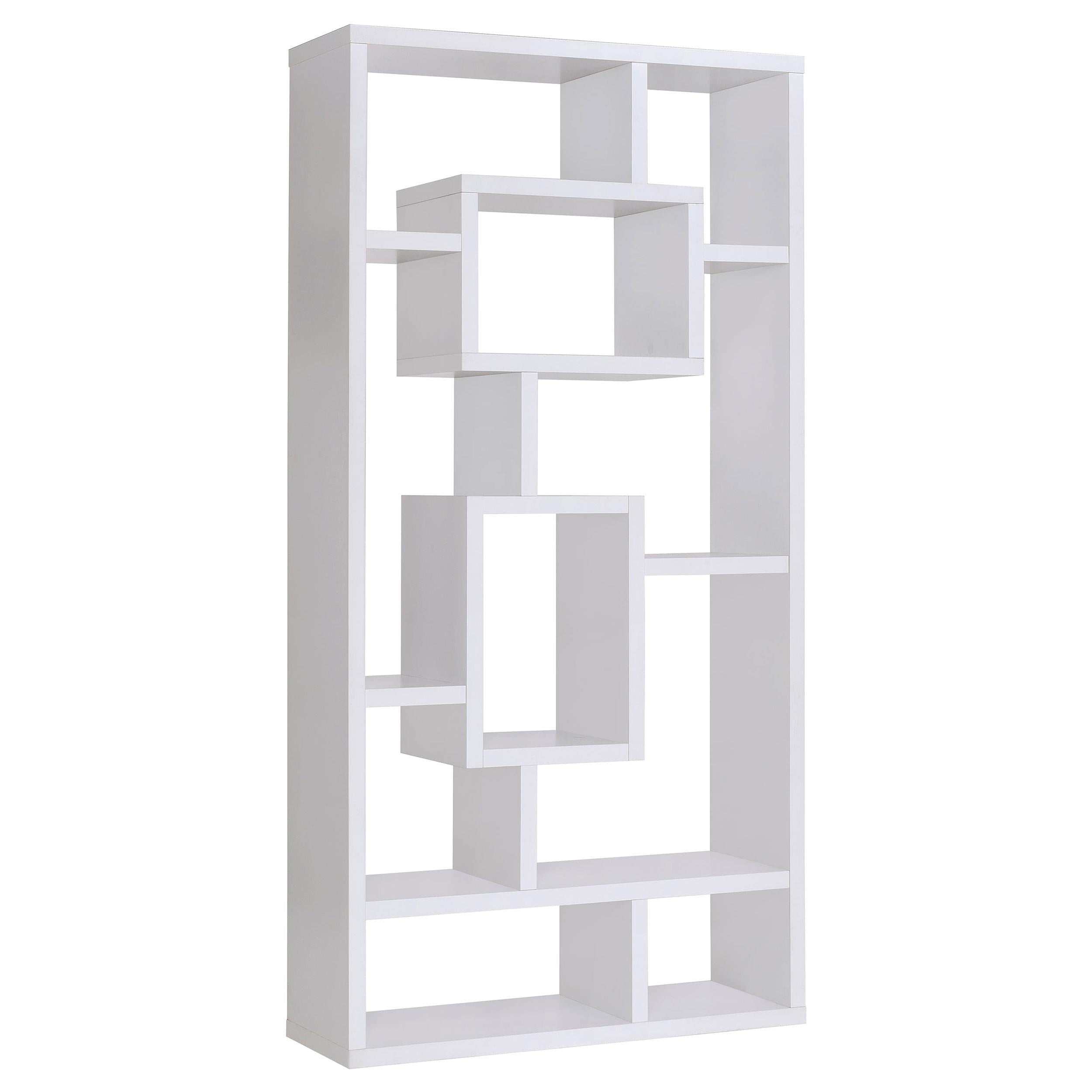 Coaster Furniture Corey 800157 71-inch 8-shelf Bookshelf - White - Image 1