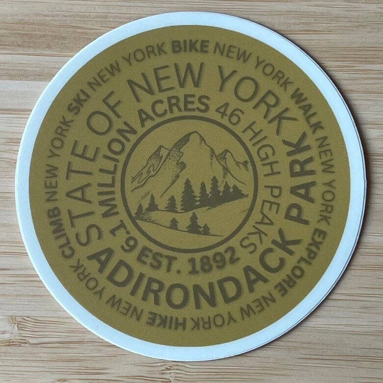 Adirondack Mountain Marker Sticker - Image 3
