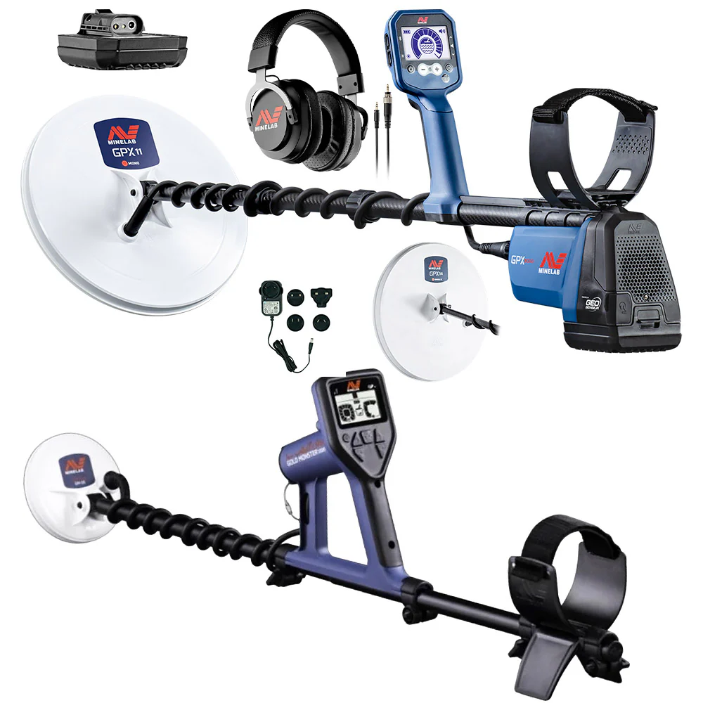 Minelab GPX 6000 Metal Detector with Gold Monster 1000 Metal Detector - Image 1