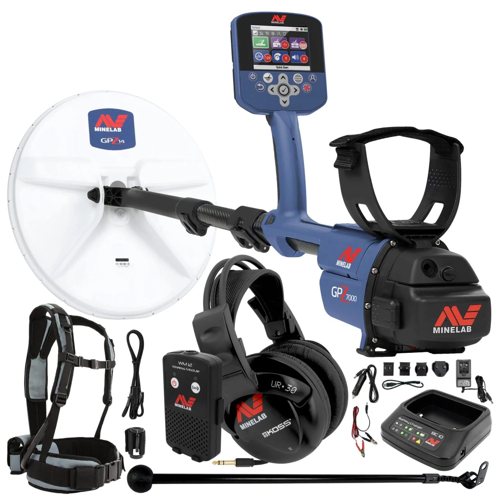 Minelab GPZ 7000 Gold Detector with Gold Monster 1000 Metal Detector - Image 2