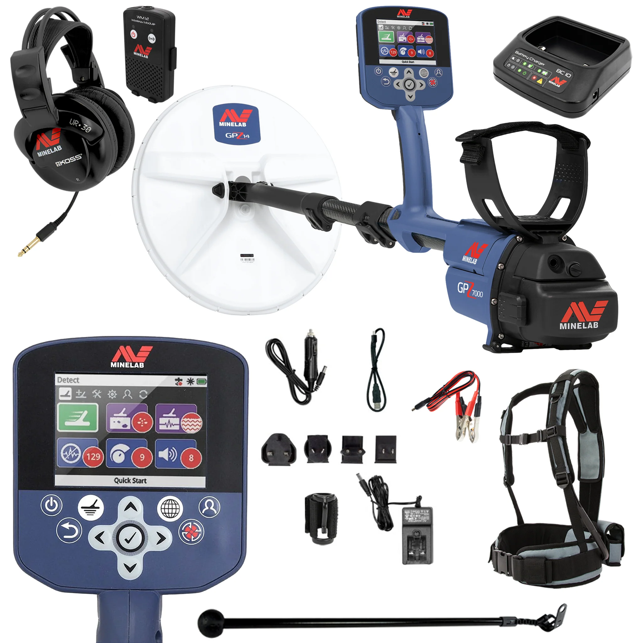Open Box - Minelab GPZ 7000 All Terrain Gold Metal Detector - Image 1