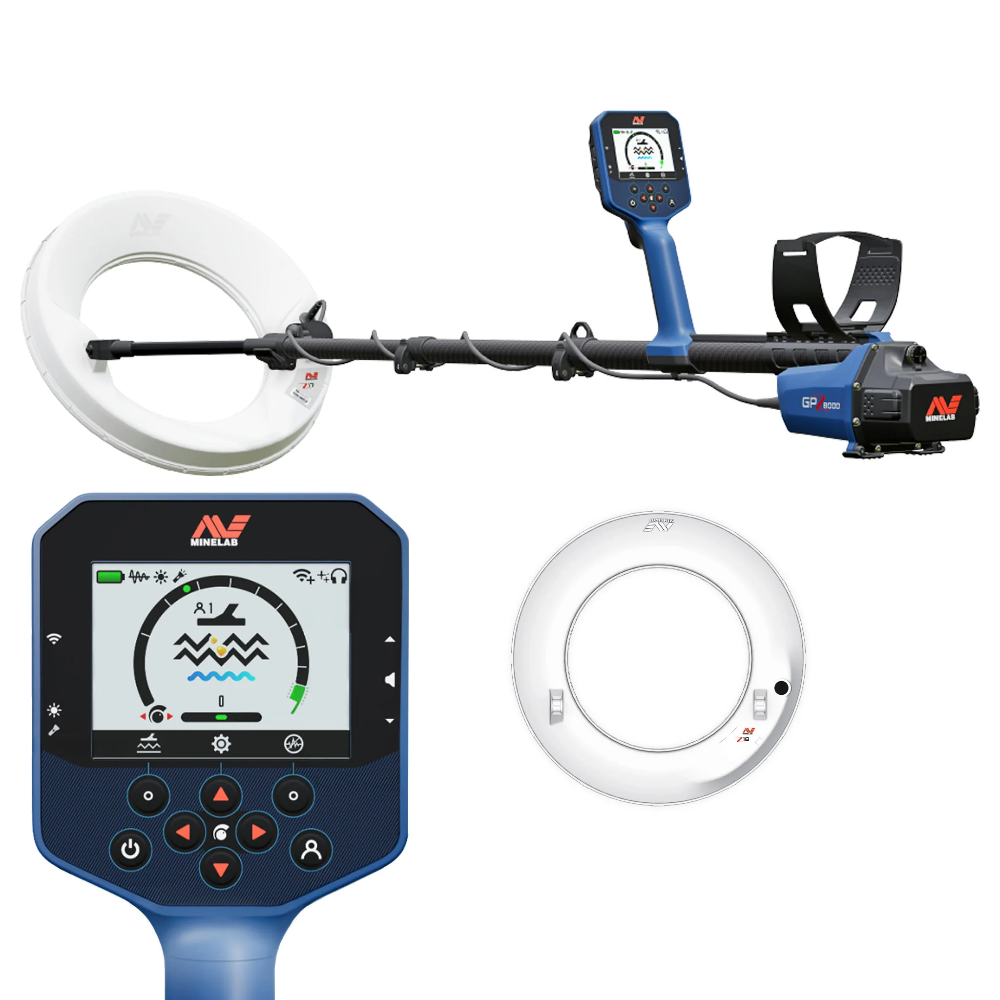 Minelab GPZ 8000 Professional Gold Detector with ZVT - Image 1