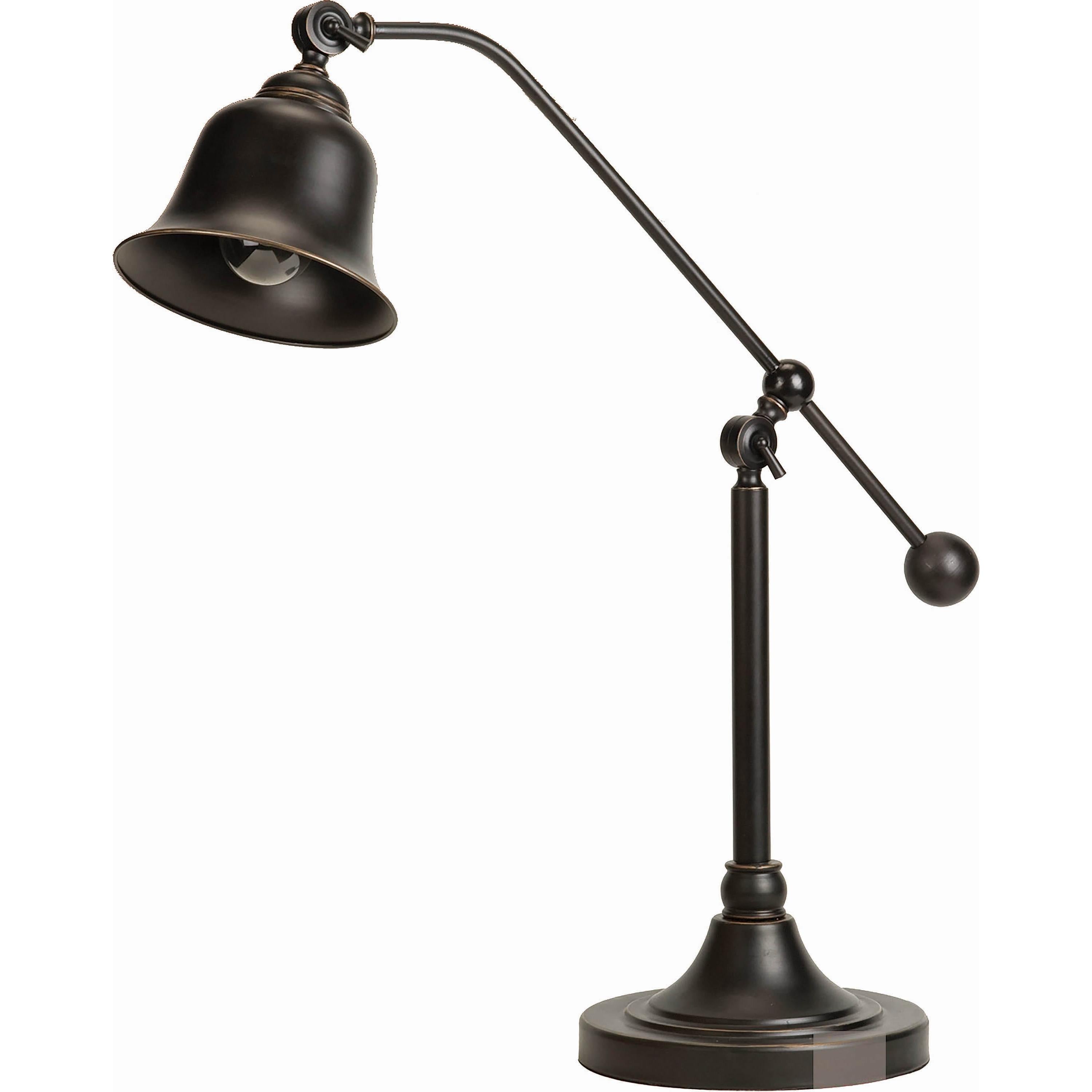 Coaster Furniture Eduardo 901186 25-inch Bell Down Bridge Table Lamp – Dark Bronze