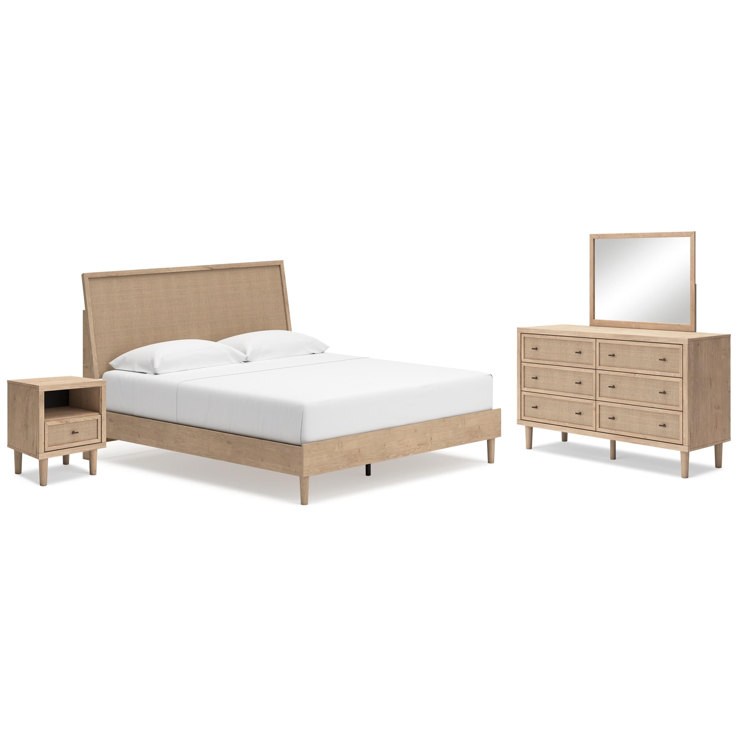 Signature Design by Ashley Cielden B1199B17 6 pc King Panel Bedroom Set - Image 1