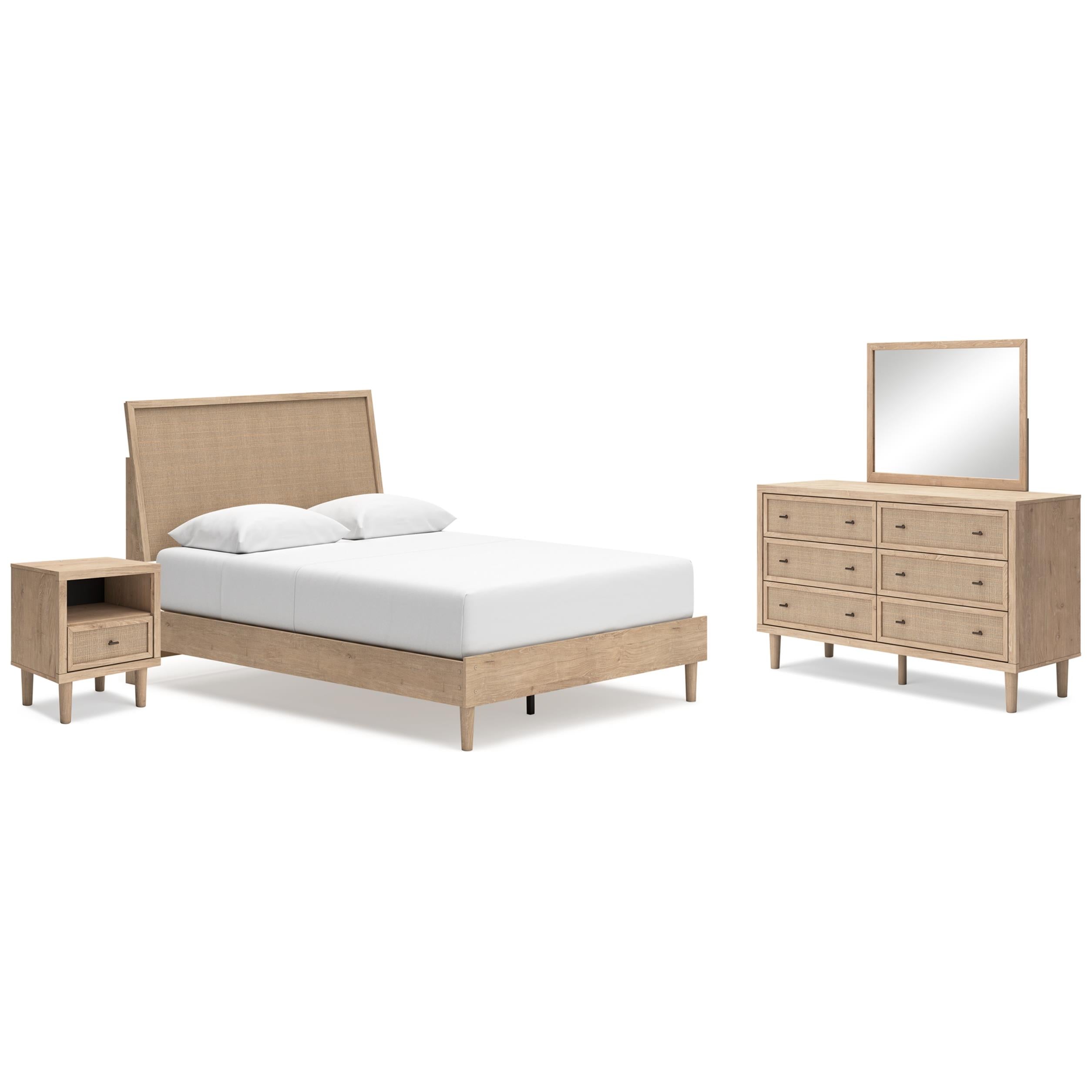 Signature Design by Ashley Cielden B1199B16 6 pc Queen Panel Bedroom Set - Image 1