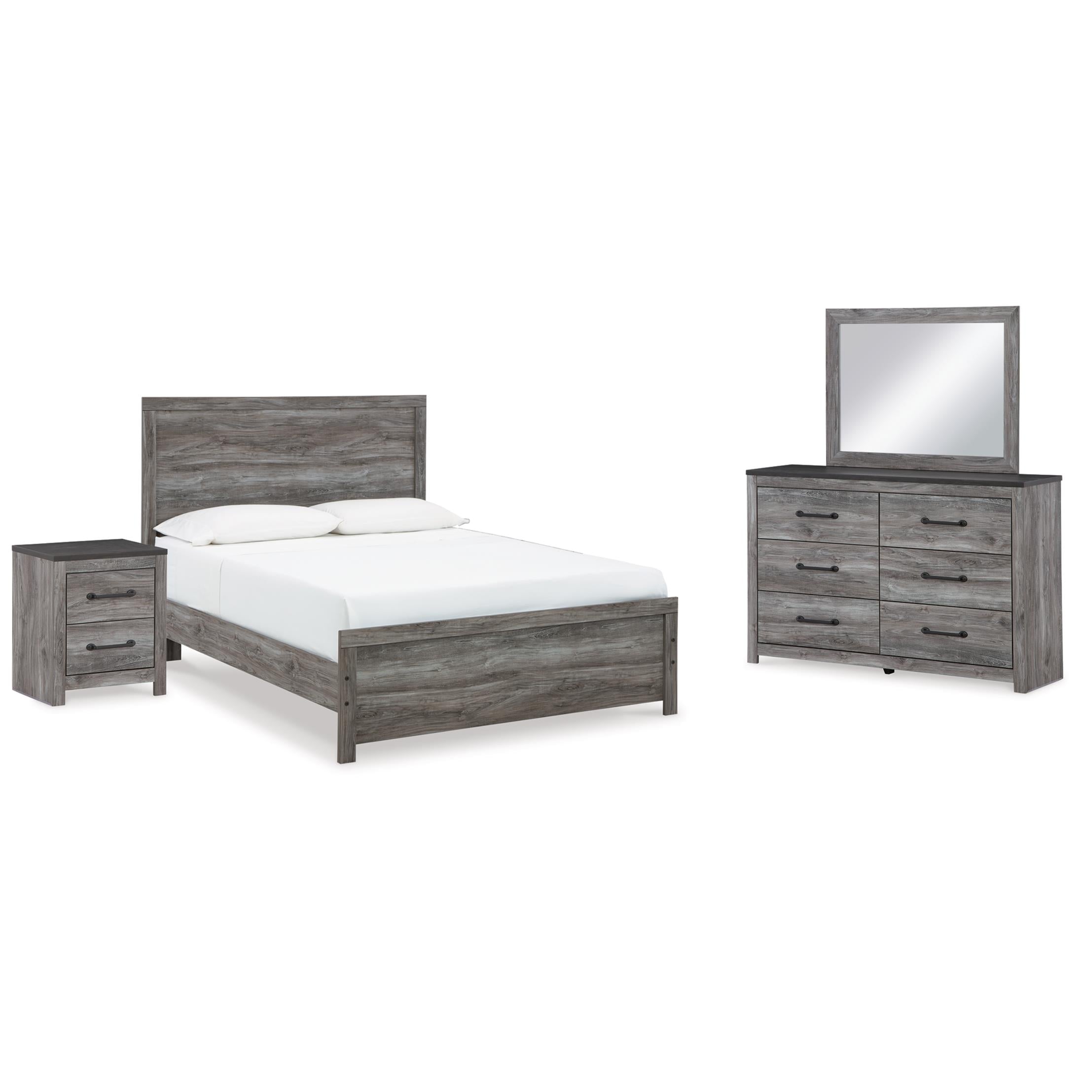 Signature Design by Ashley Bronyan B1290B5 6 pc Queen Panel Bedroom Set - Image 1
