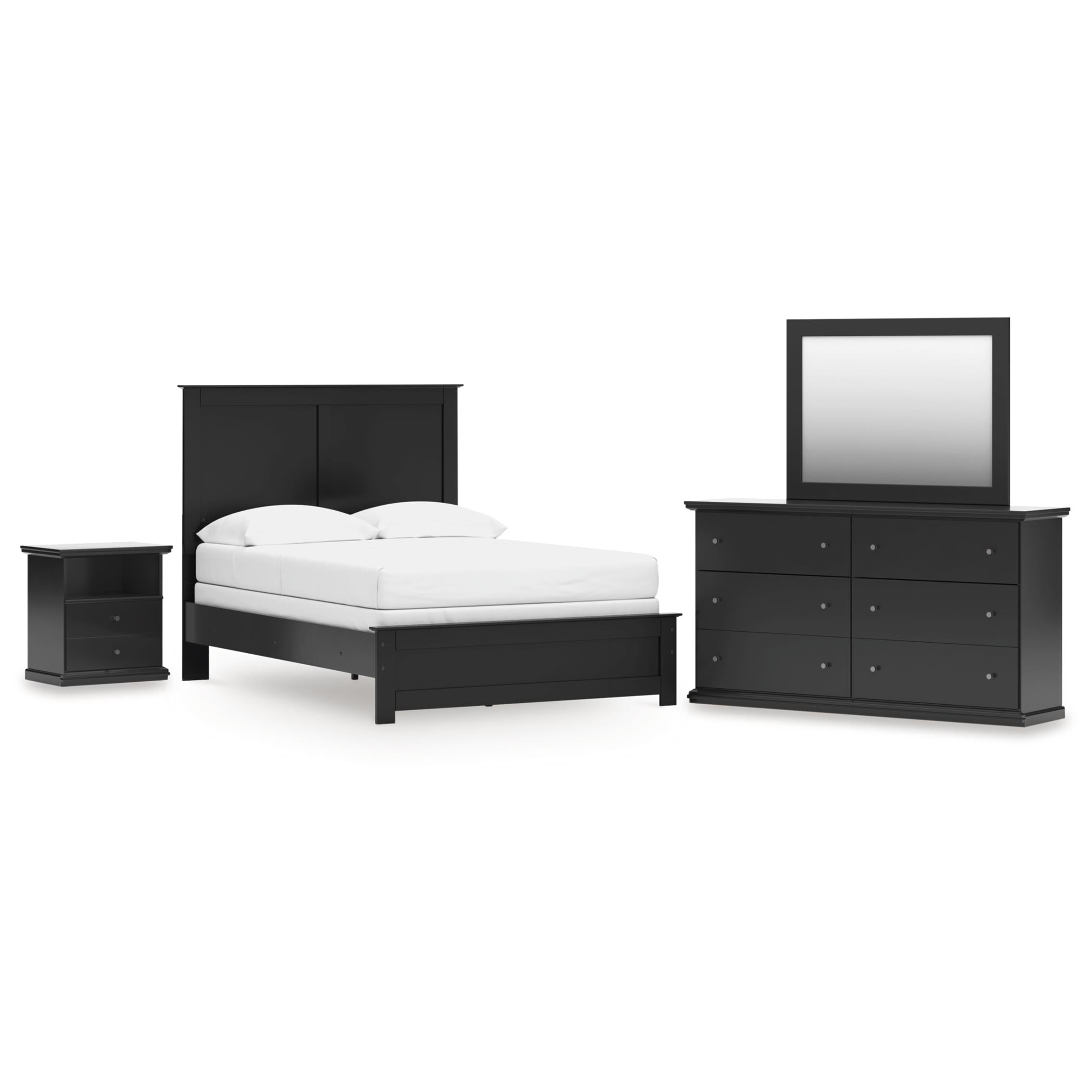 Signature Design by Ashley Maribel B138B78 6 pc Full Panel Bedroom Set - Image 1
