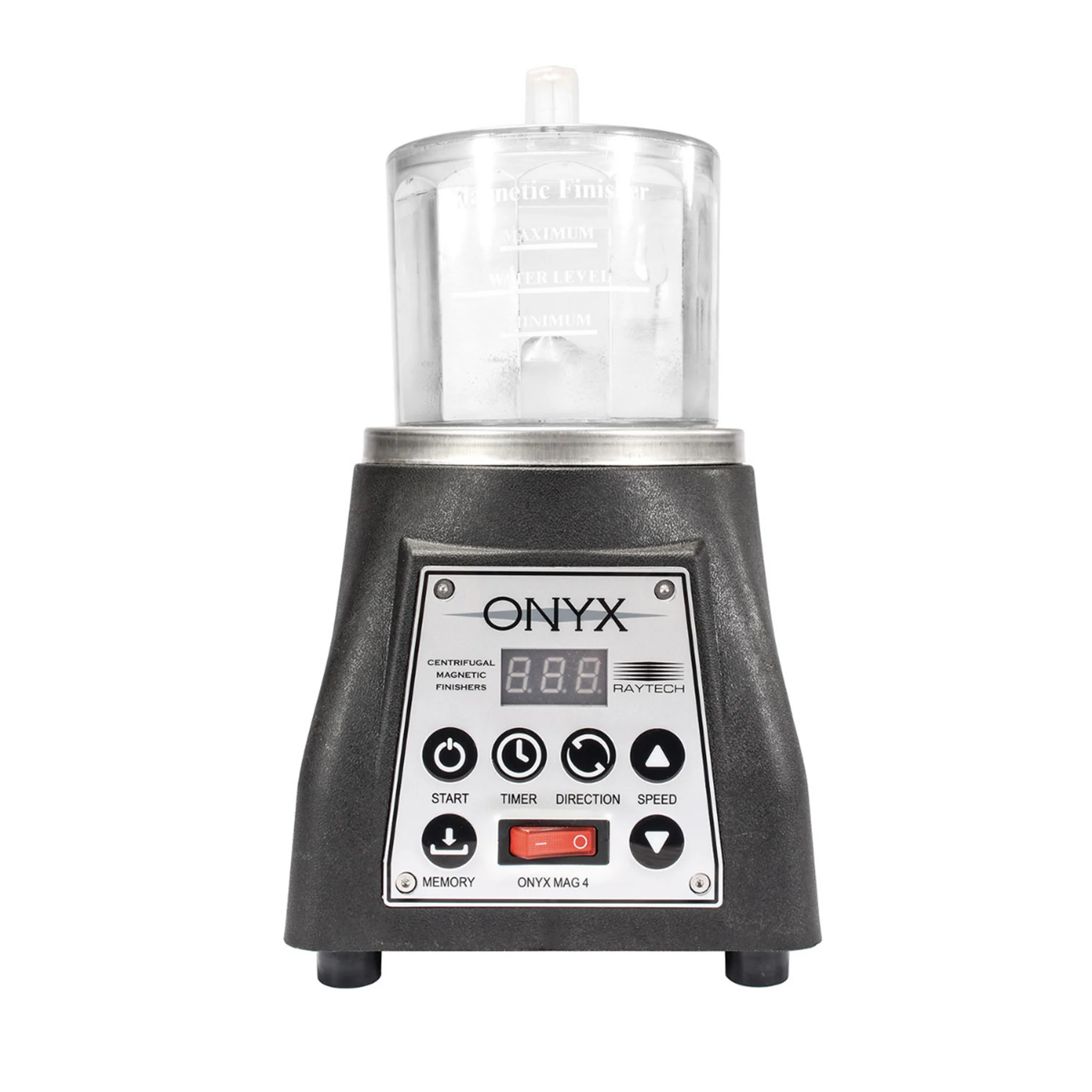 Raytech ONYX MAG 4 Magnetic Finisher – Variable Speed Jewelry Polisher with Timer & Reverse