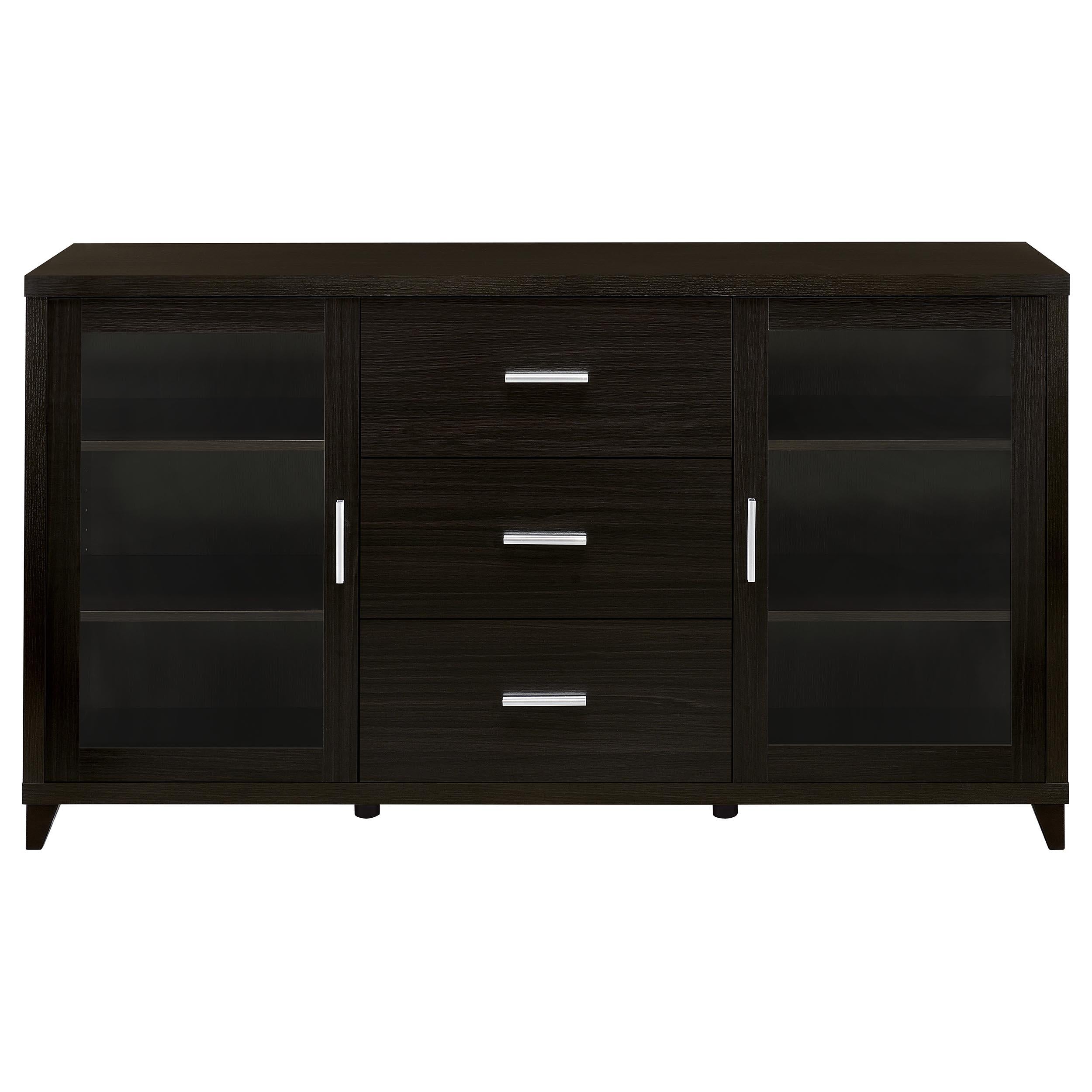 Coaster Furniture Lewes 700881 2-door Engineered Wood 60" TV Stand - Cappuccino - Image 3