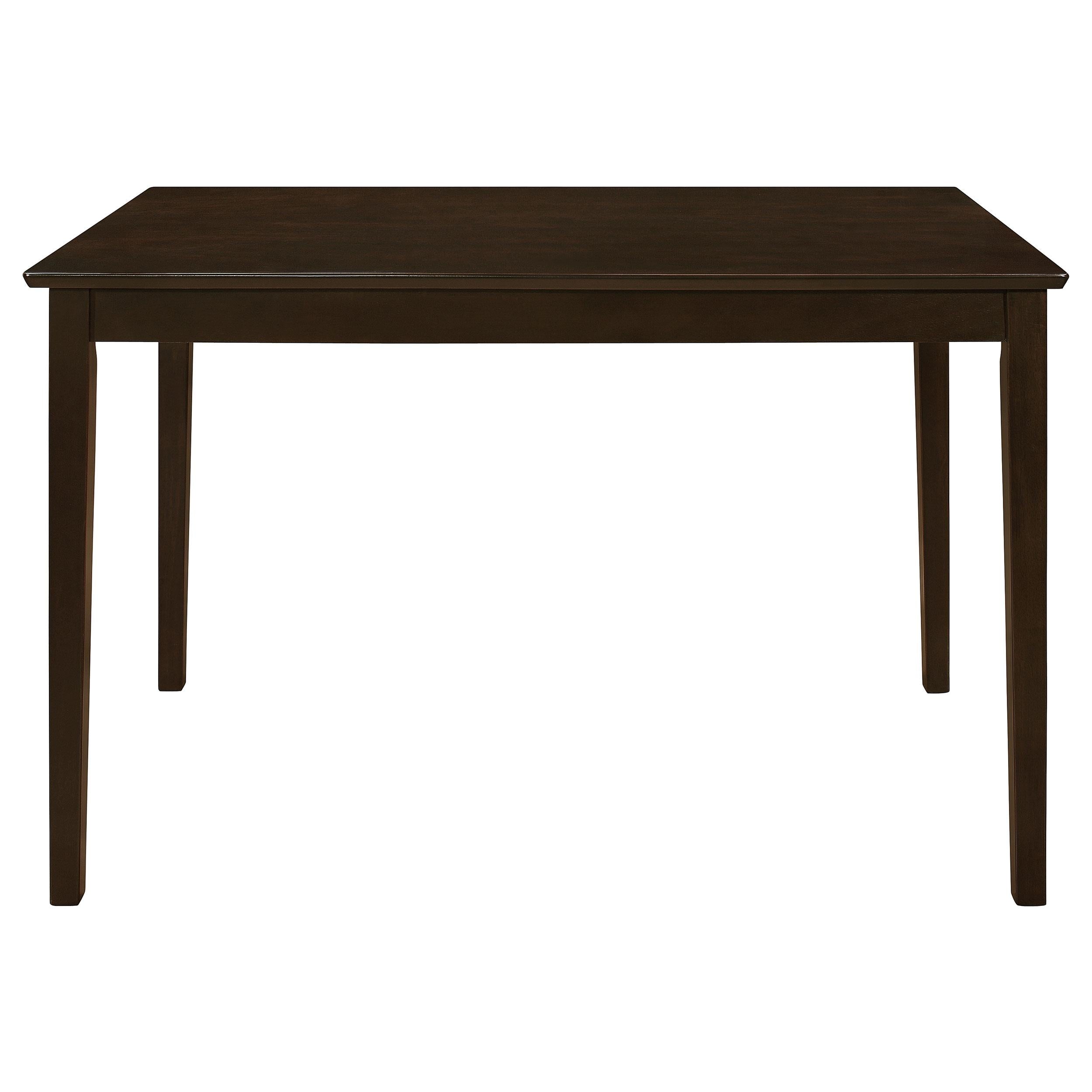 Coaster Furniture Guillen 150232 5-piece Rectangular Dining Table Set - Cappuccino - Image 3