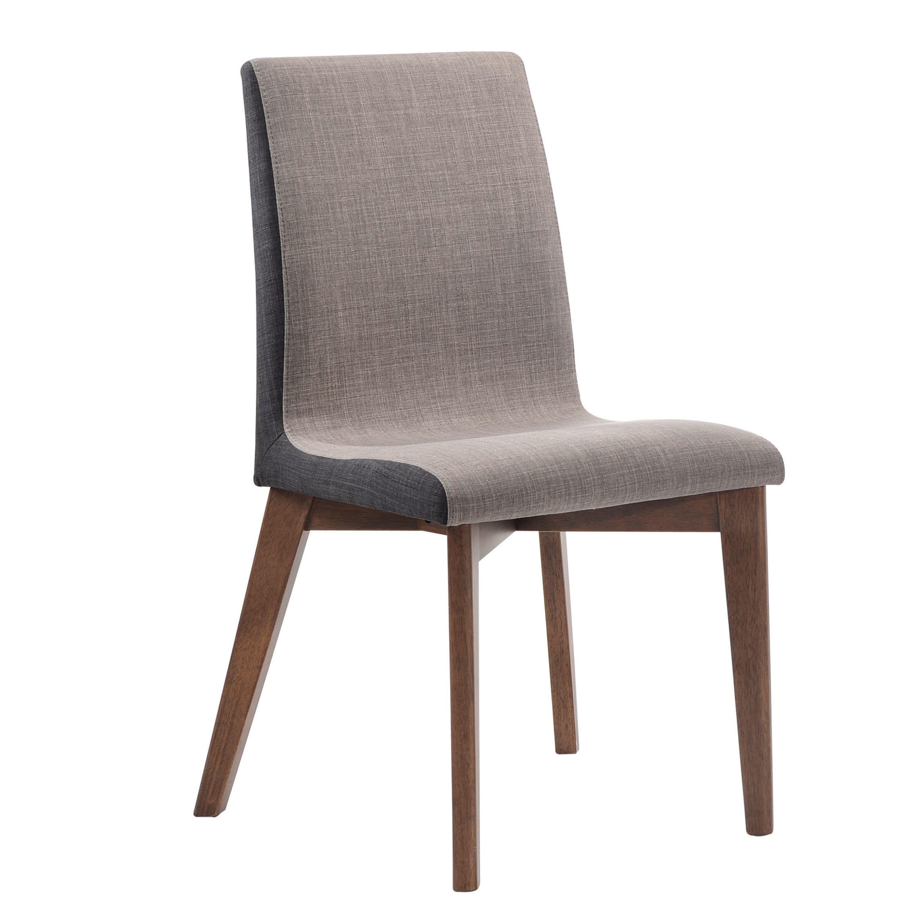 Coaster Furniture Redbridge 106592 Upholstered Dining Side Chair - Walnut (Set of 2) - Image 1