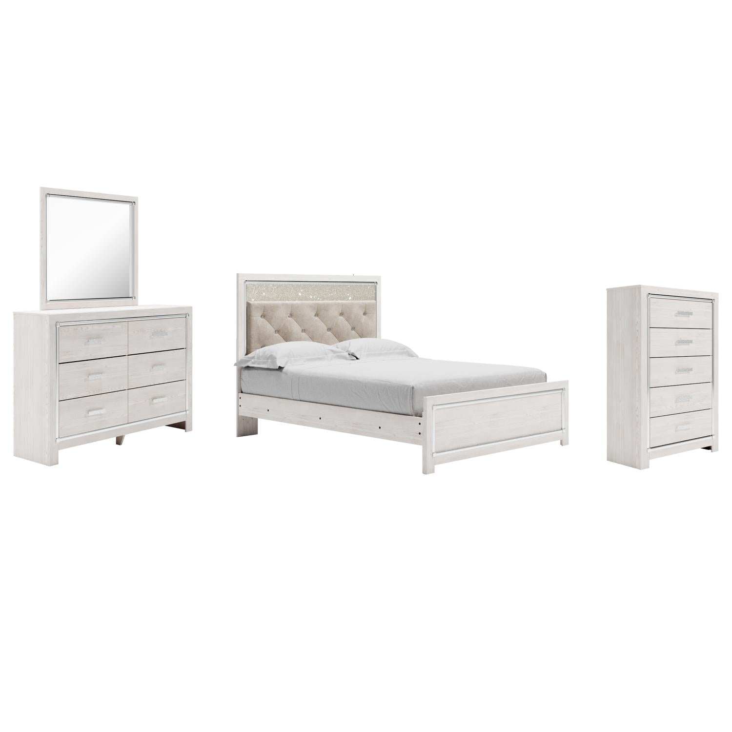 Signature Design by Ashley Altyra B2640B35 6 pc Queen Panel Bedroom Set - Image 2
